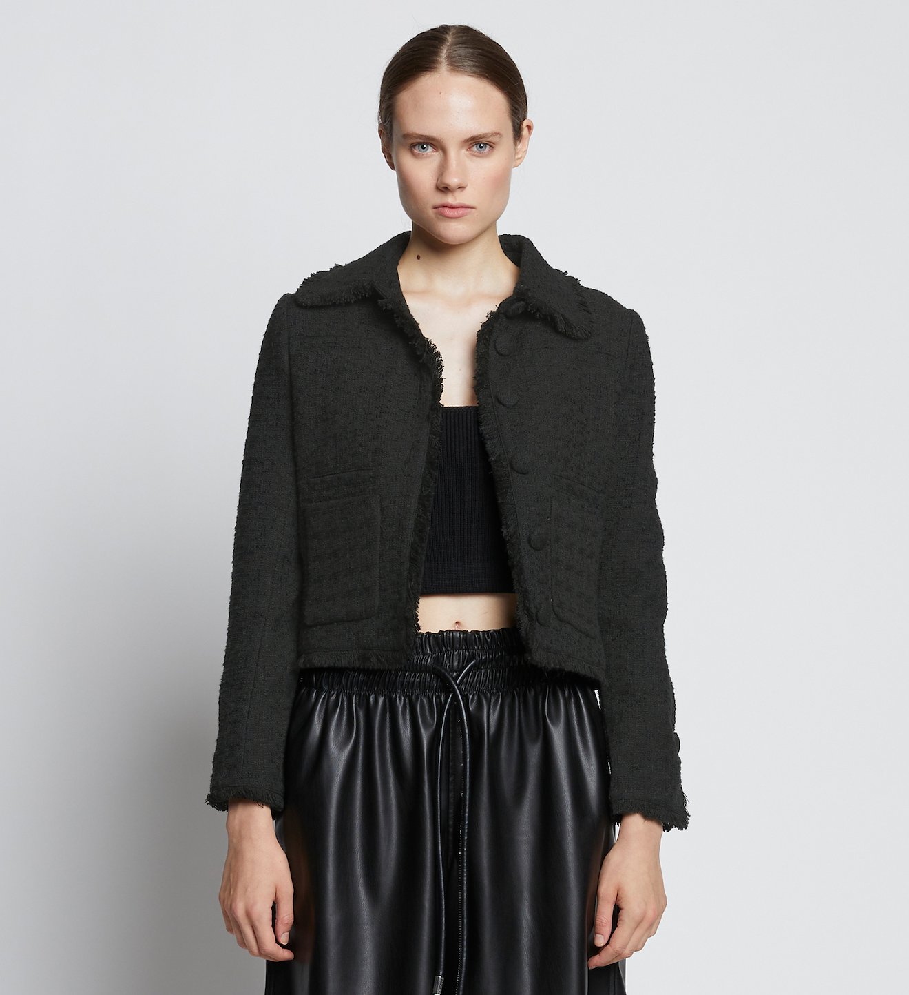 Tweed Cropped Jacket