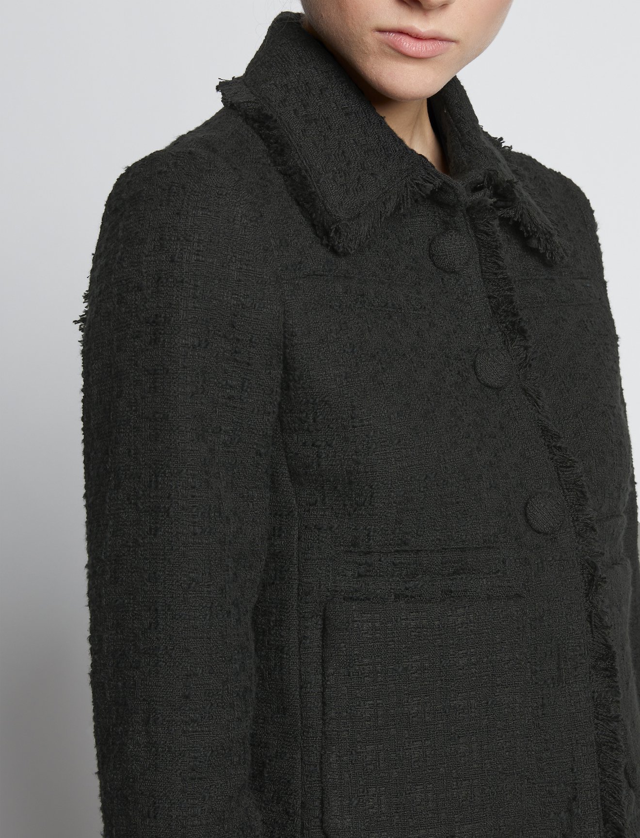 Tweed Cropped Jacket #4