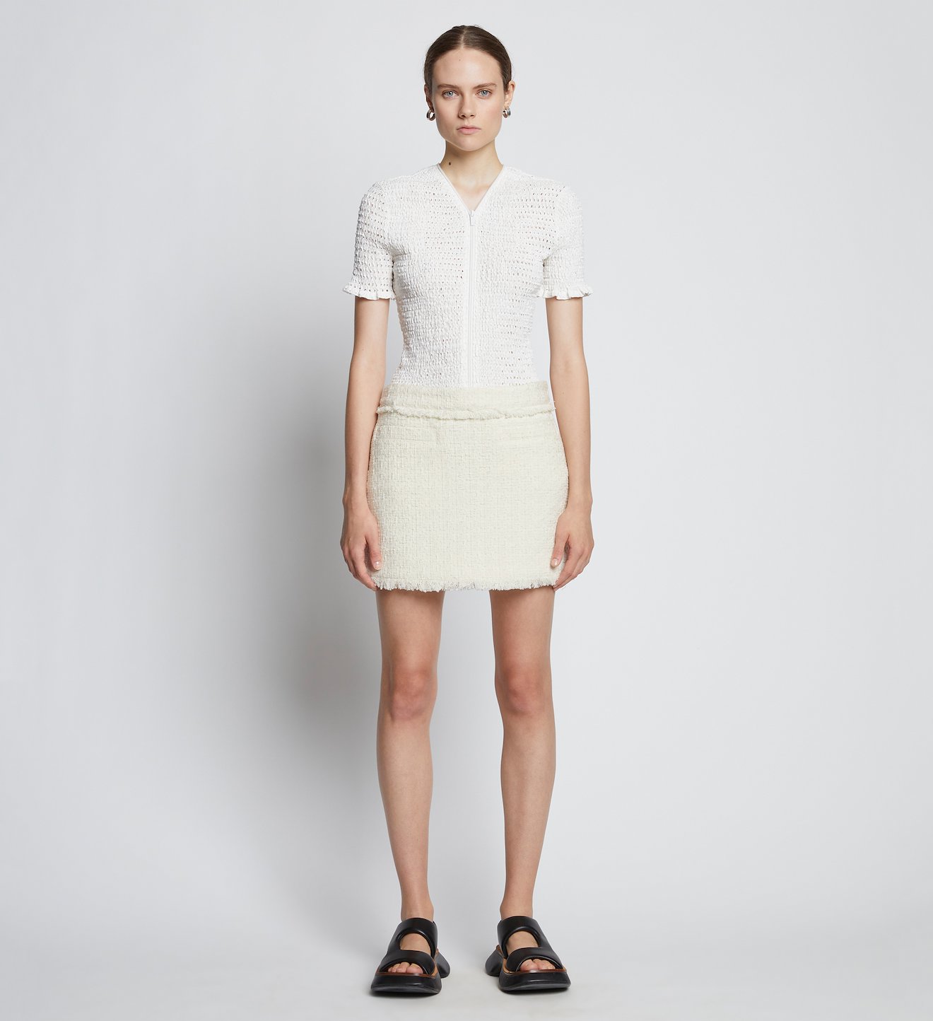 Tweed Mini Skirt
