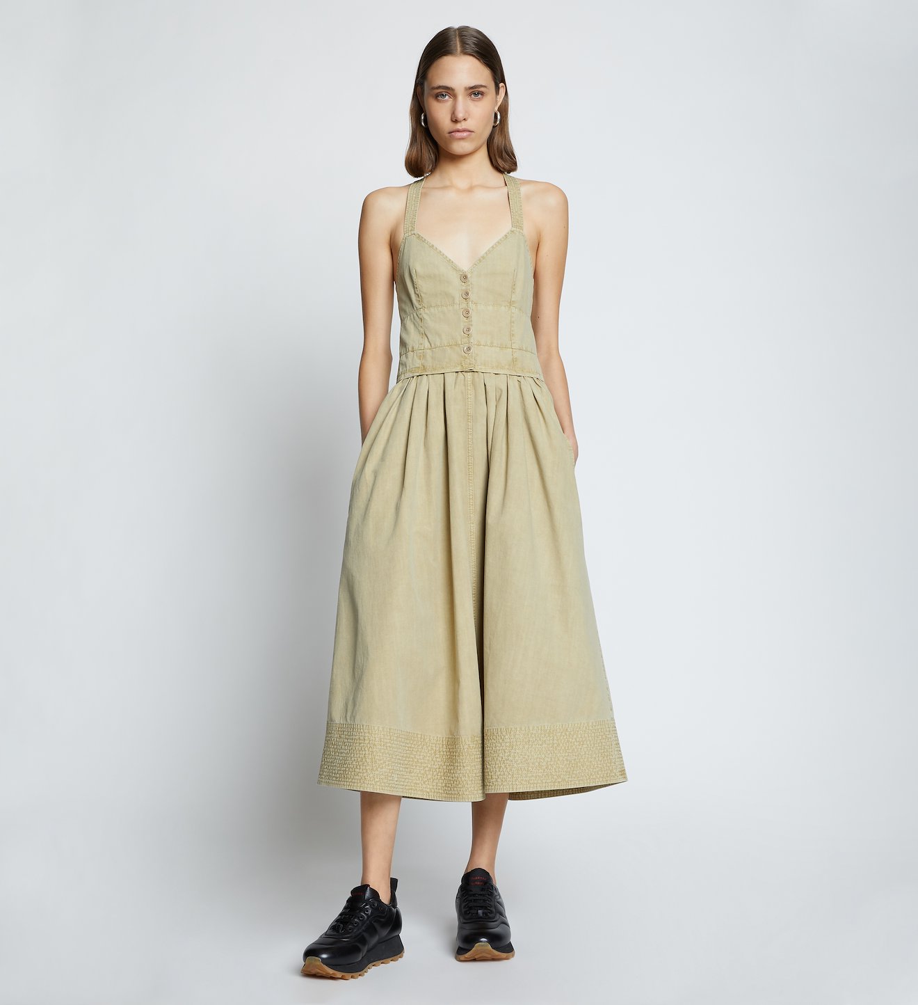 Washed Cotton Dress