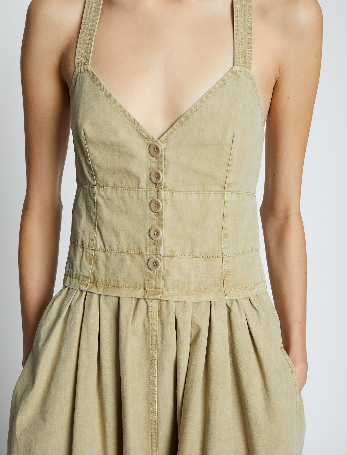 Washed Cotton Dress #3