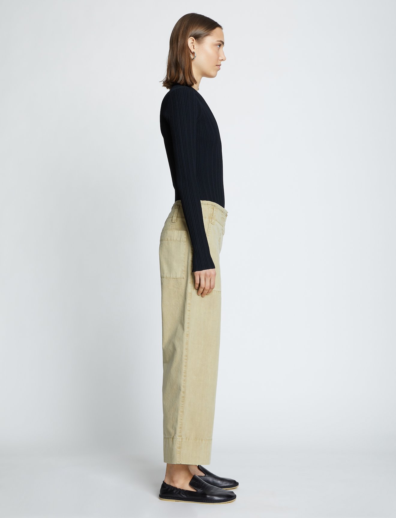 Washed Cotton Pants #1