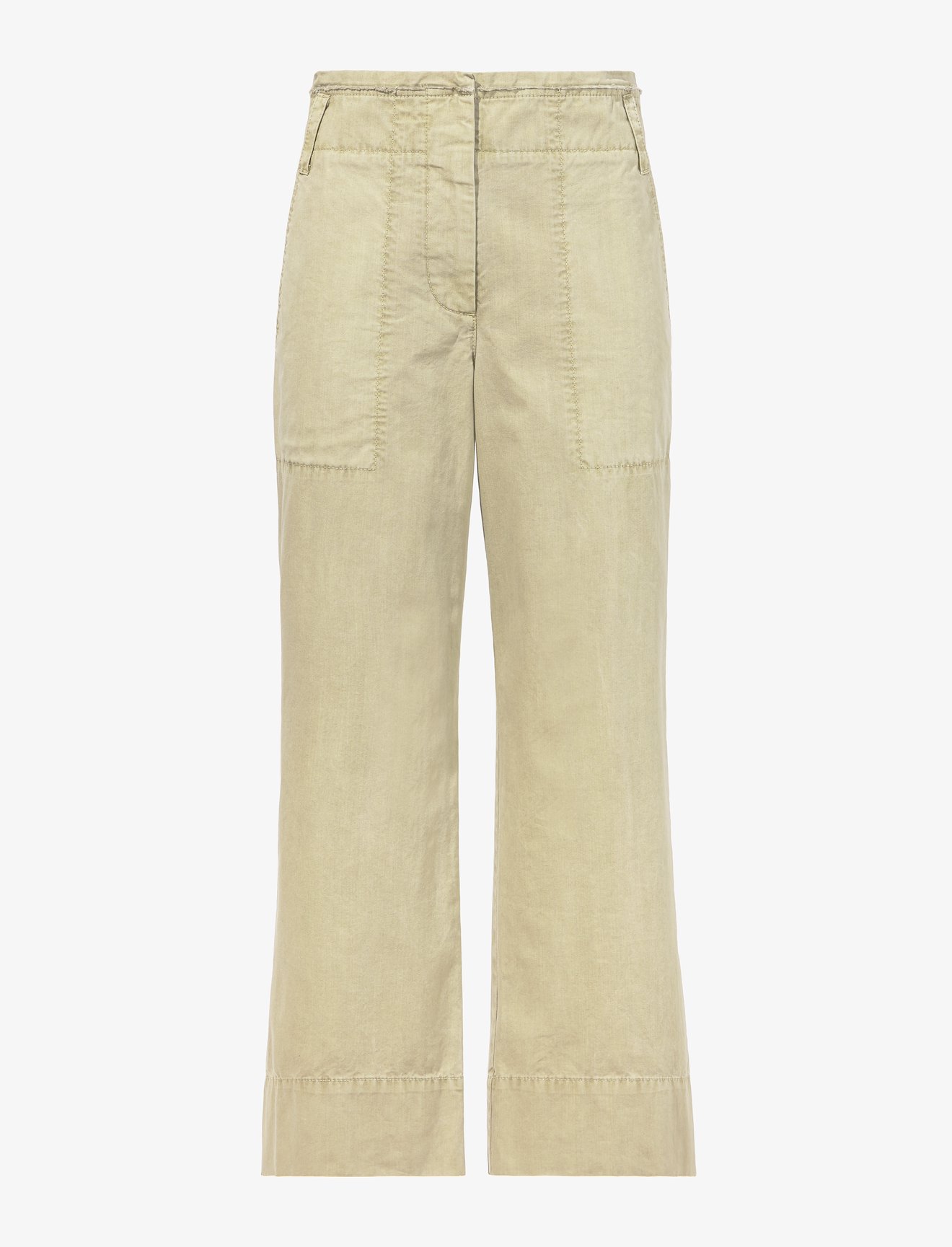 Washed Cotton Pants #4