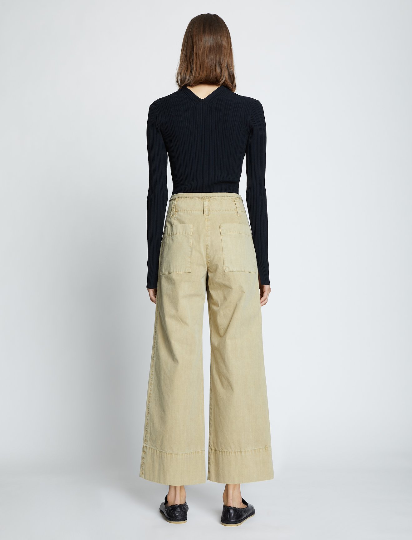 Washed Cotton Pants #2