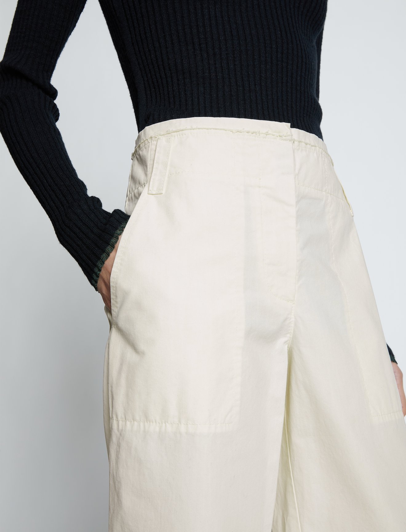 Washed Cotton Pants #3