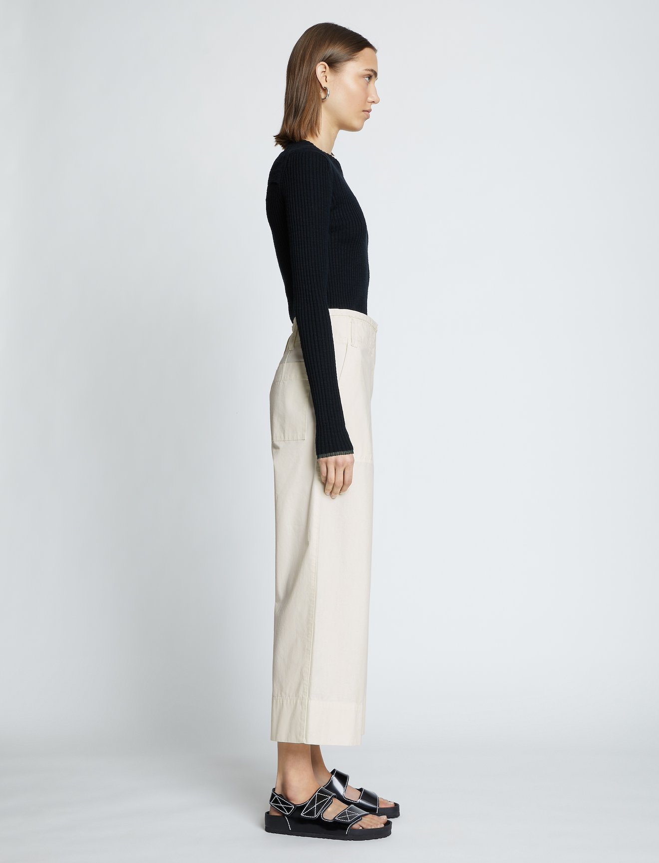 Washed Cotton Pants #1