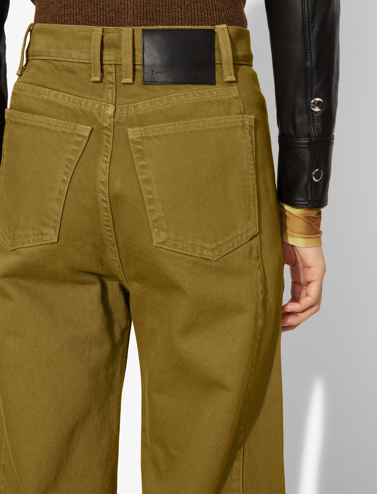 Wide Leg Crop Jeans #3