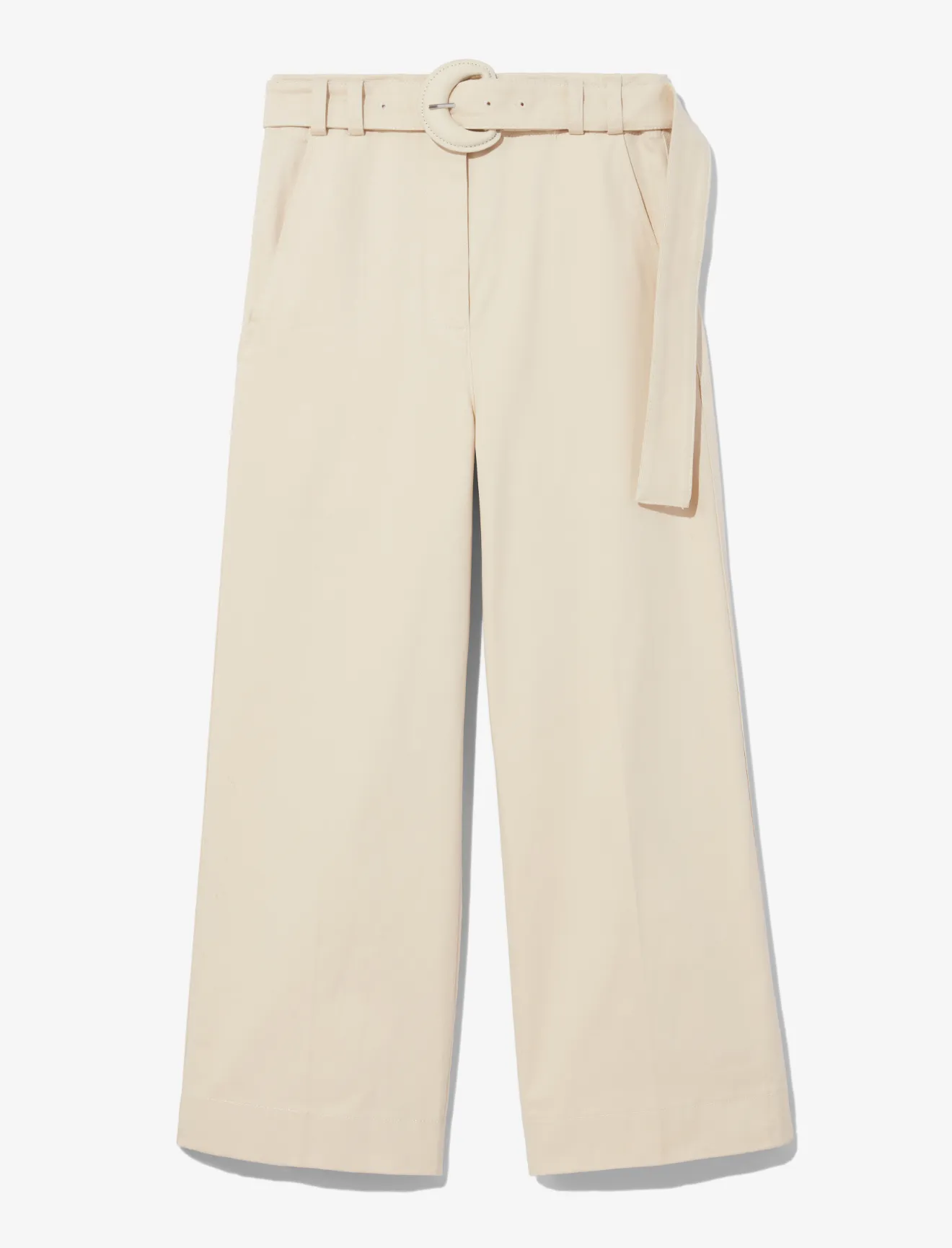 Wide Leg Cropped Pants in neutrals 