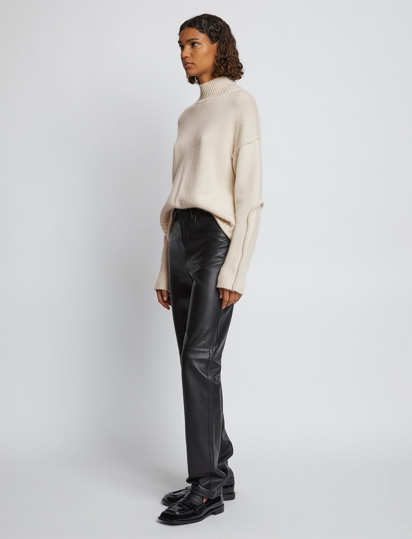Wool Cashmere Turtleneck Sweater #2