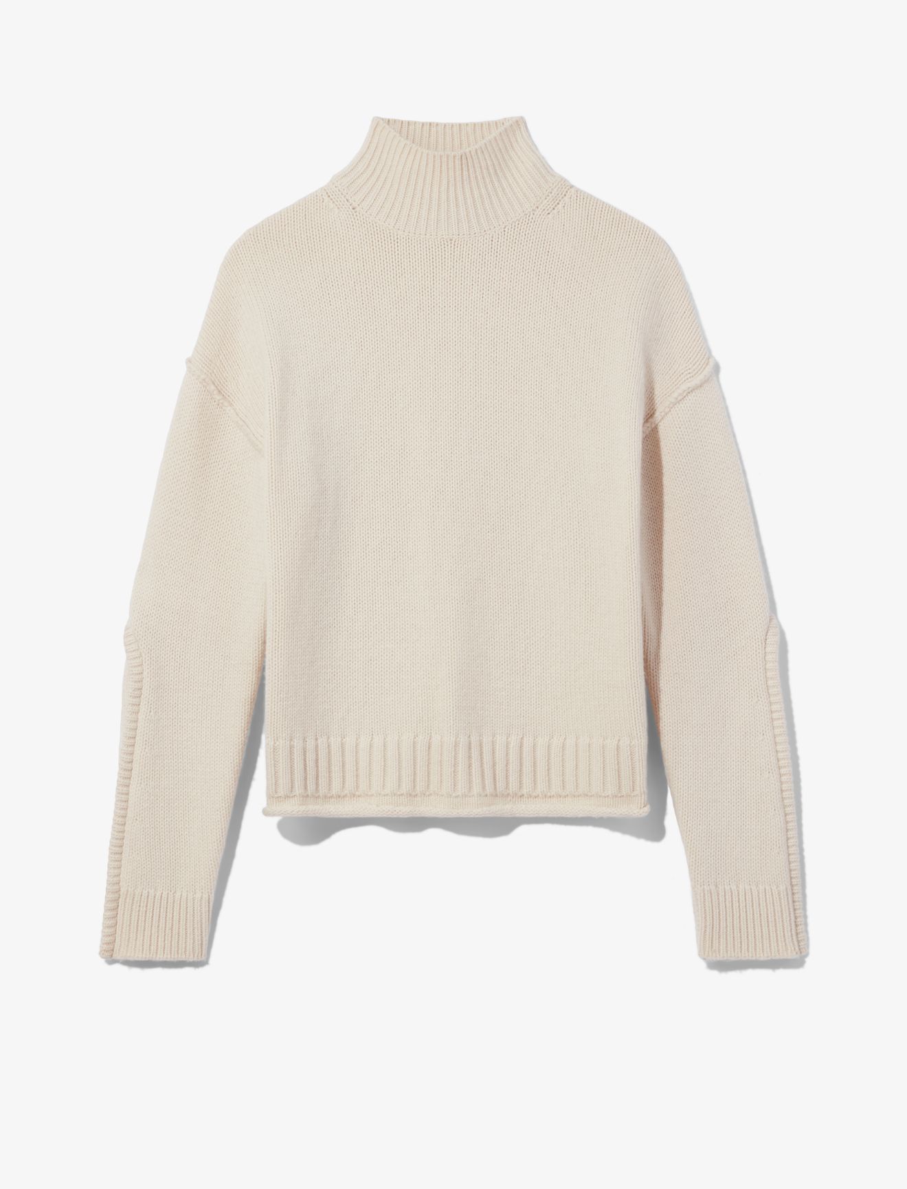 cashmere white turtleneck