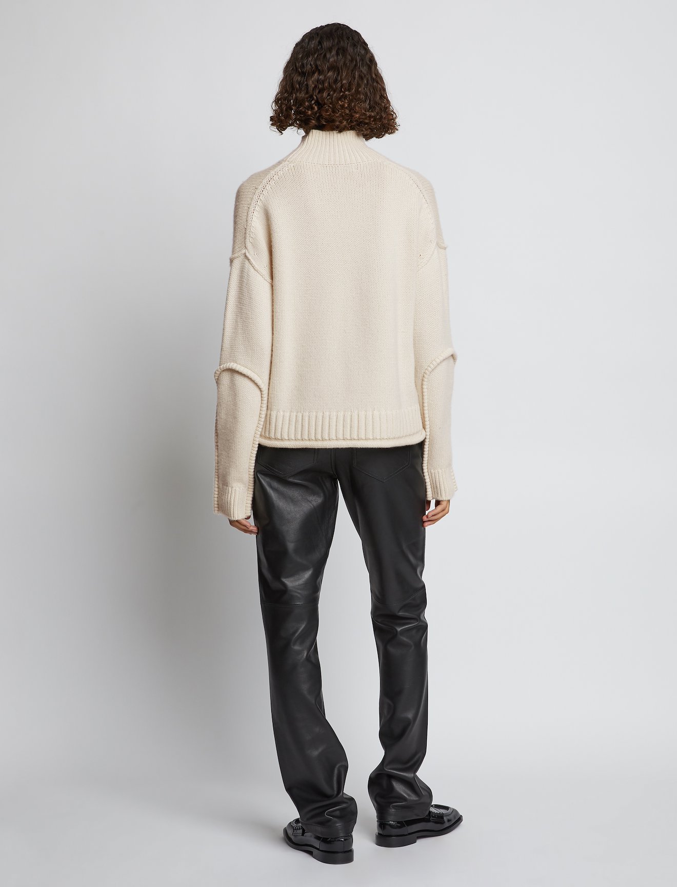 Wool Cashmere Turtleneck Sweater #3
