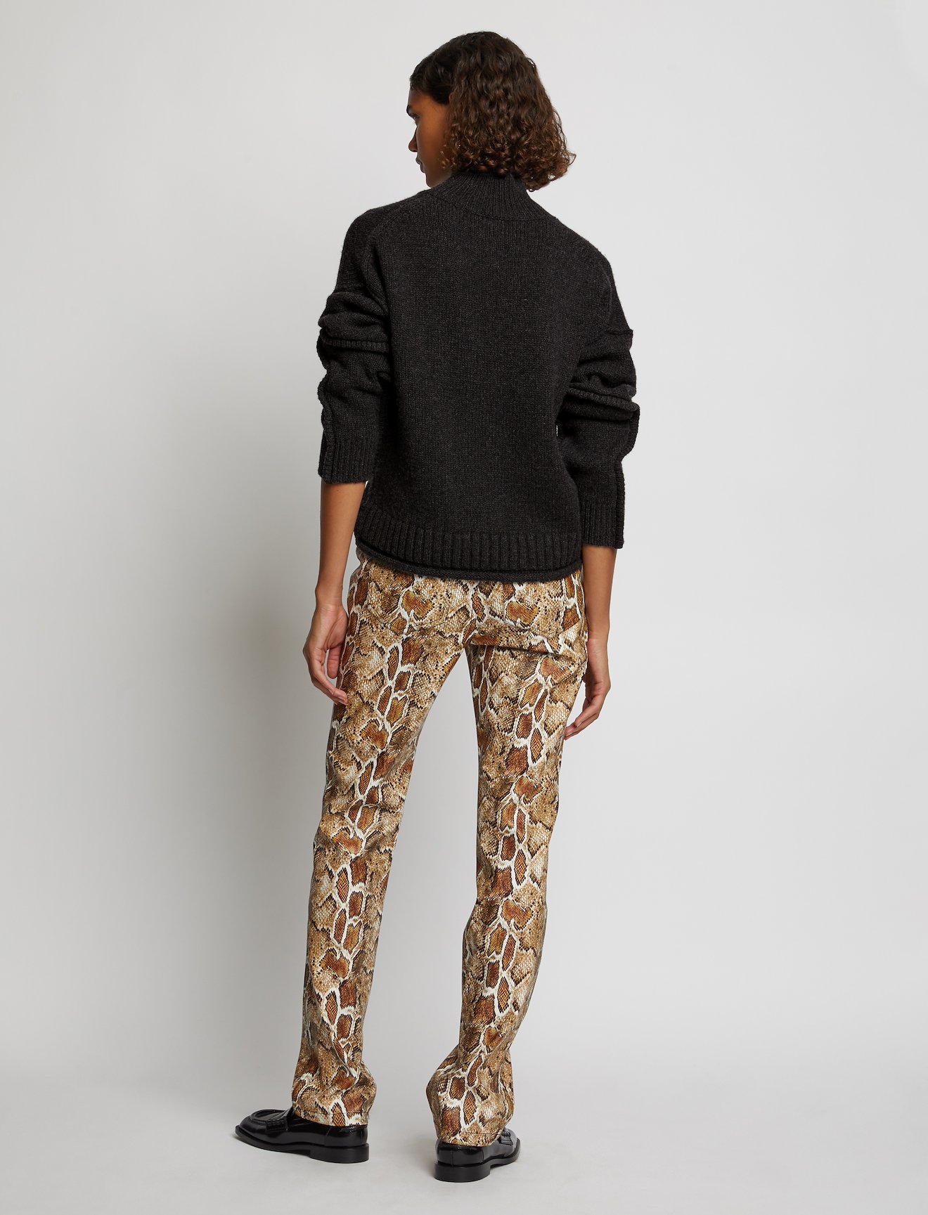 Wool Cashmere Turtleneck Sweater #3