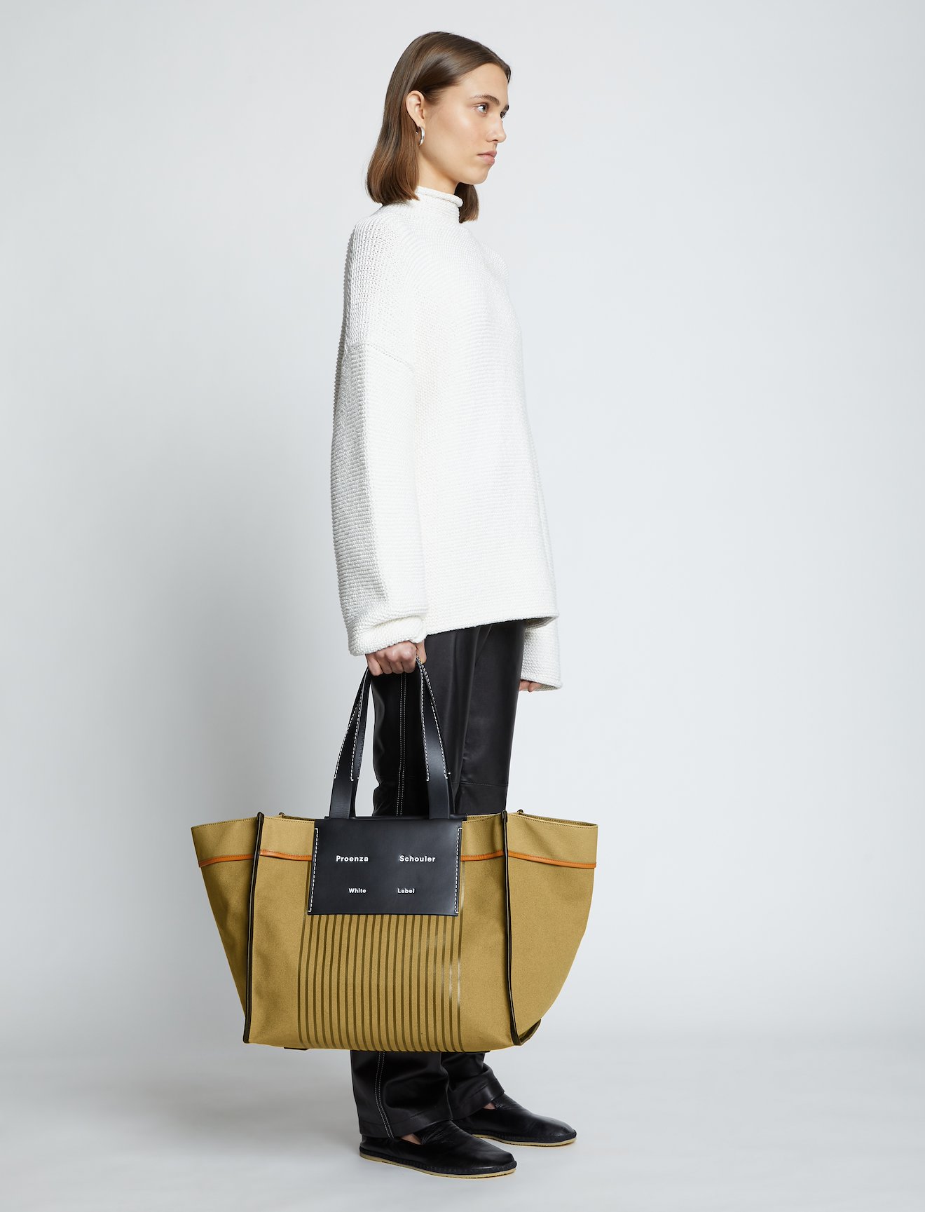 XL Morris Stripe Canvas Tote #2
