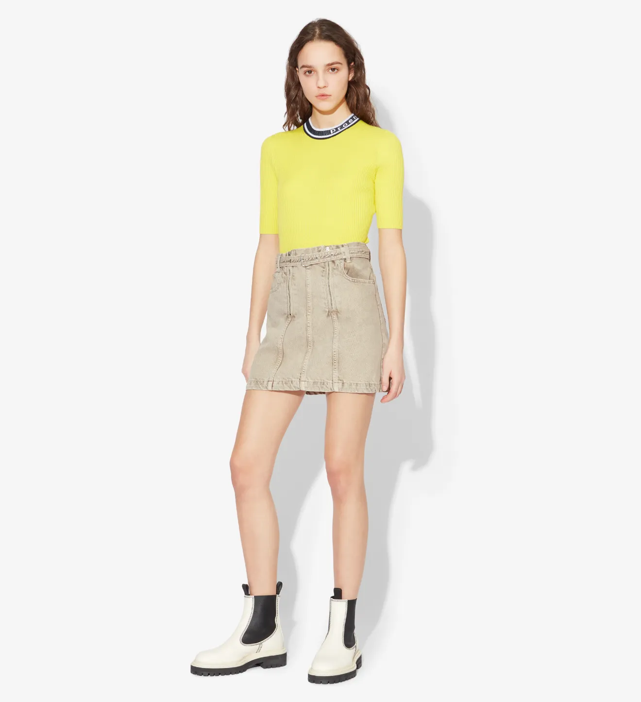 proenza schouler denim skirt