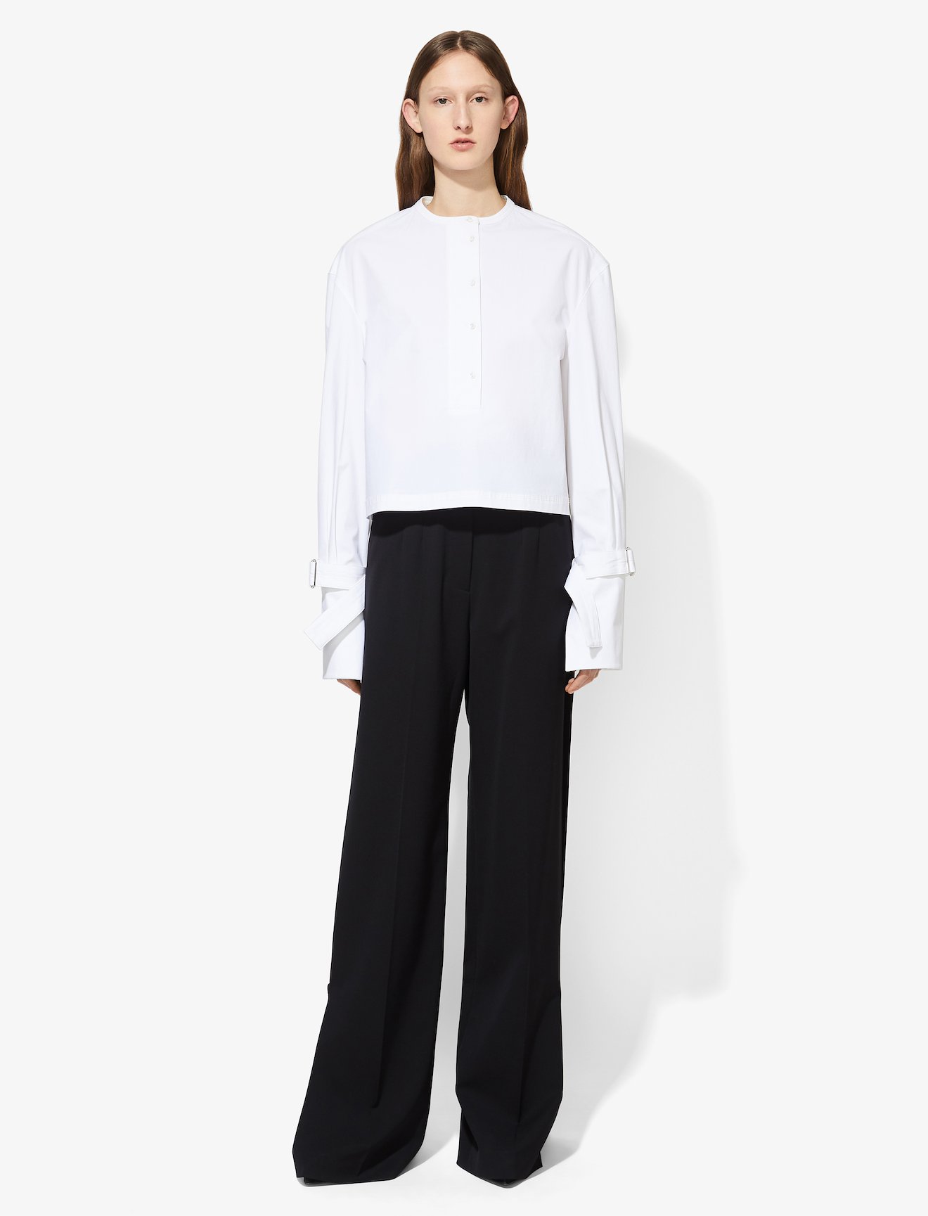 Wide Leg Wool Pants #2