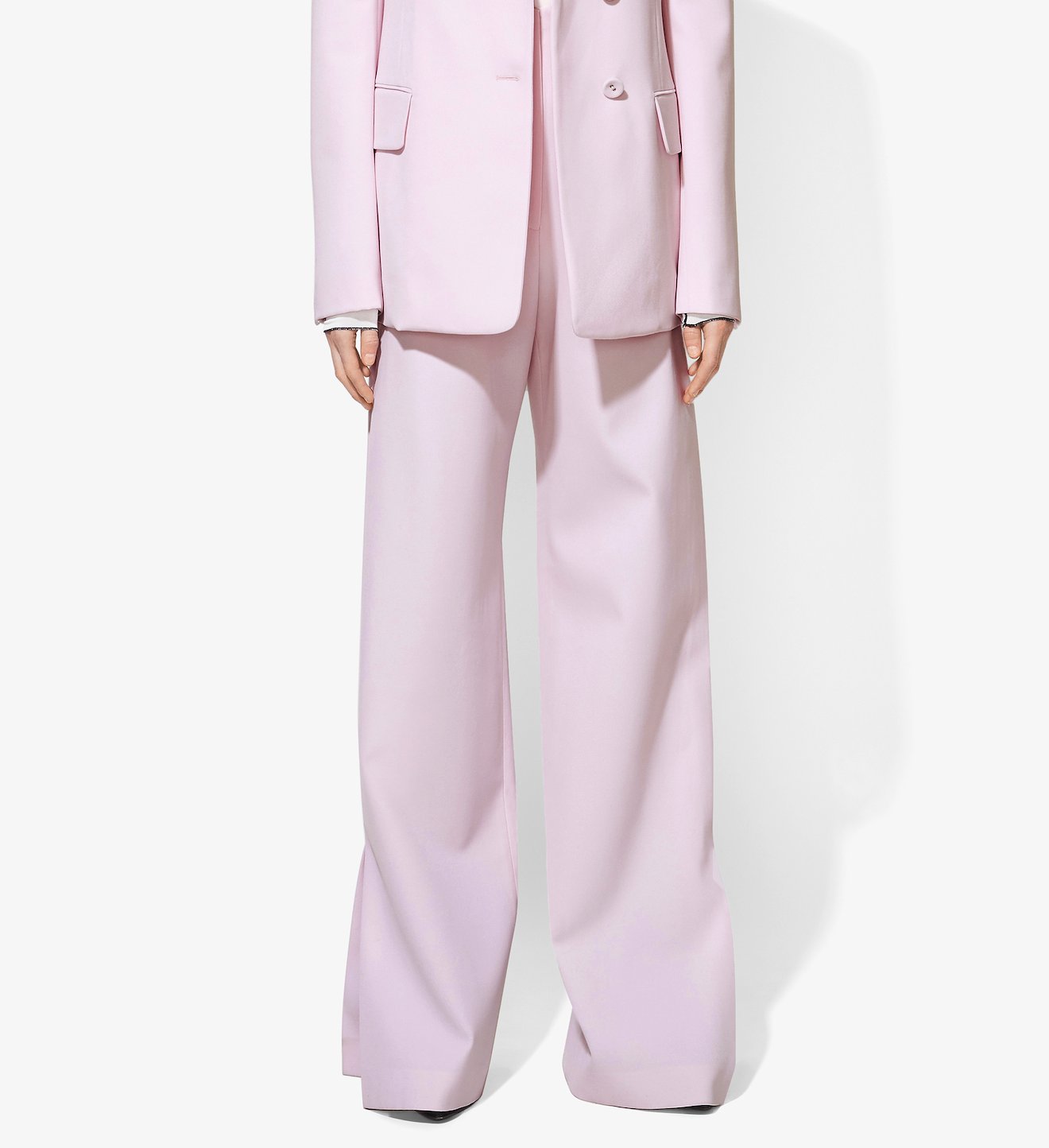 Wide Leg Wool Pants