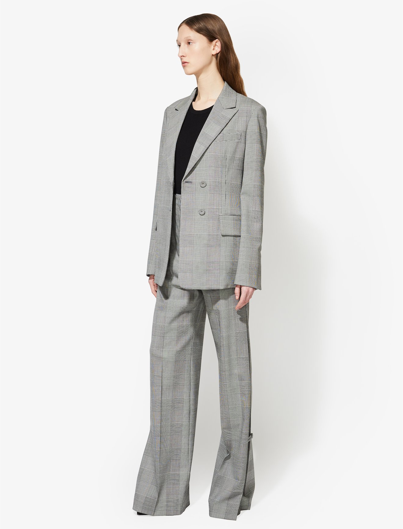 Wide Leg Wool Pants #1