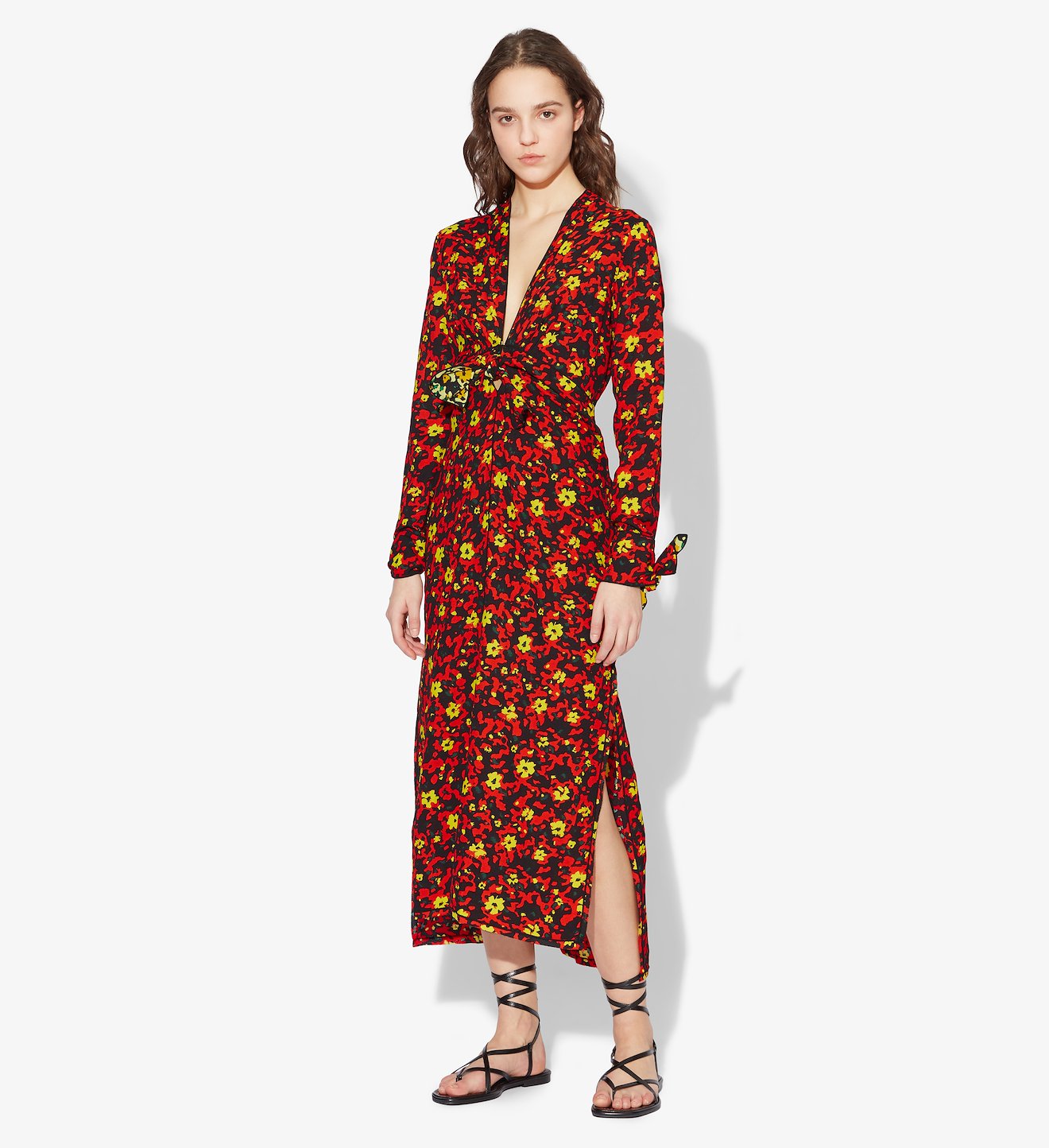 Wildflower V-Neck Dress