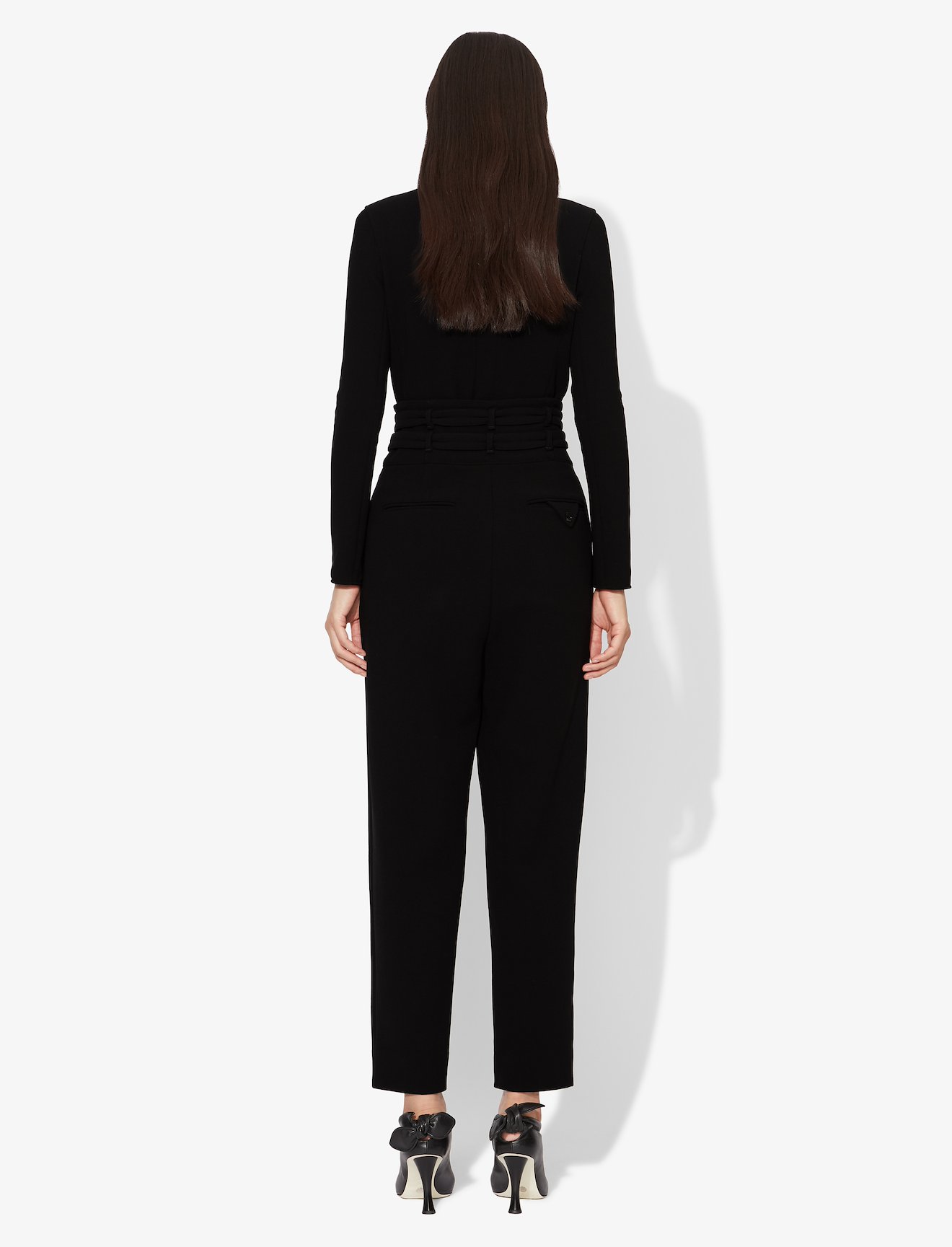 Wool Belted Tapered Pant #2