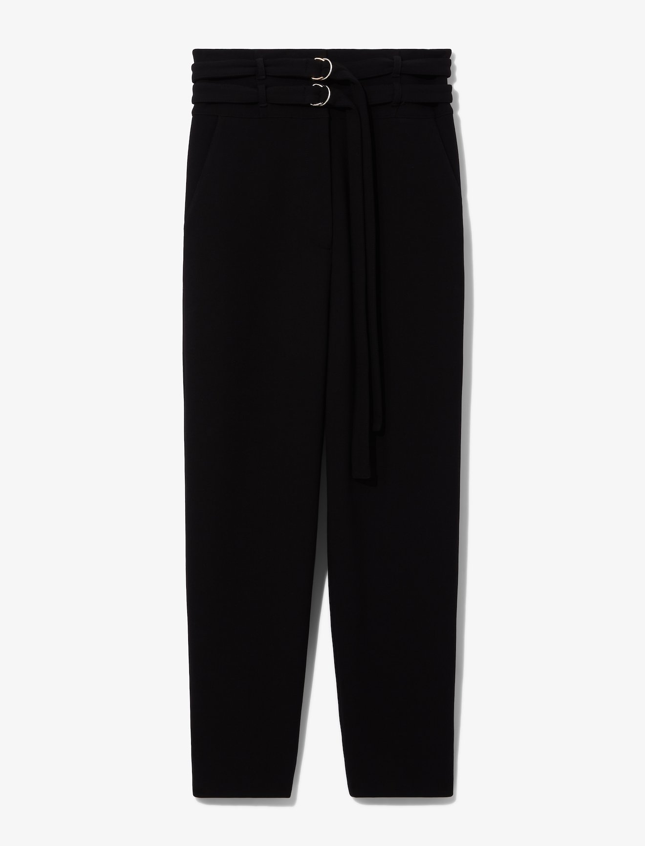 Wool Belted Tapered Pant #4