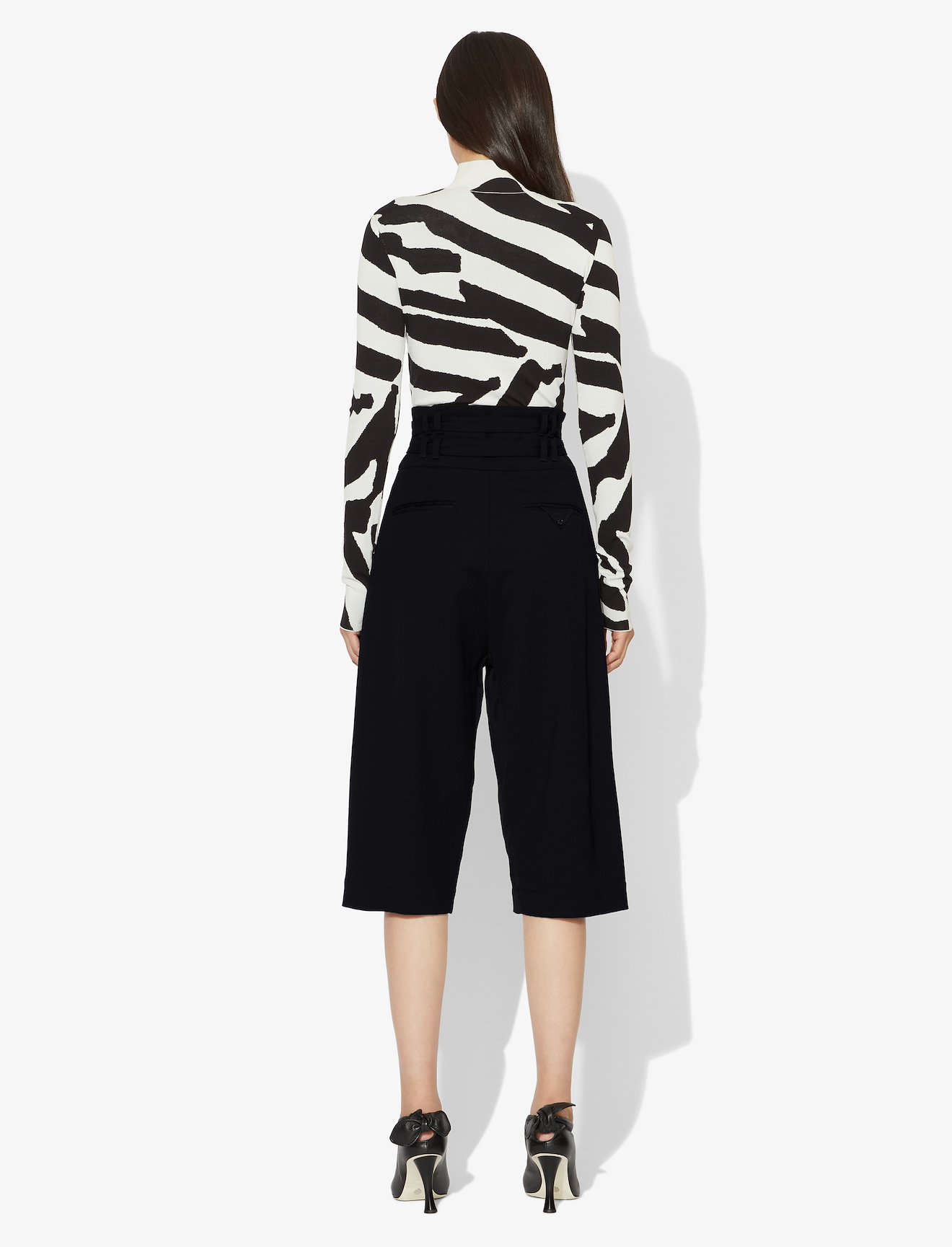 Wool Cropped Culottes #2