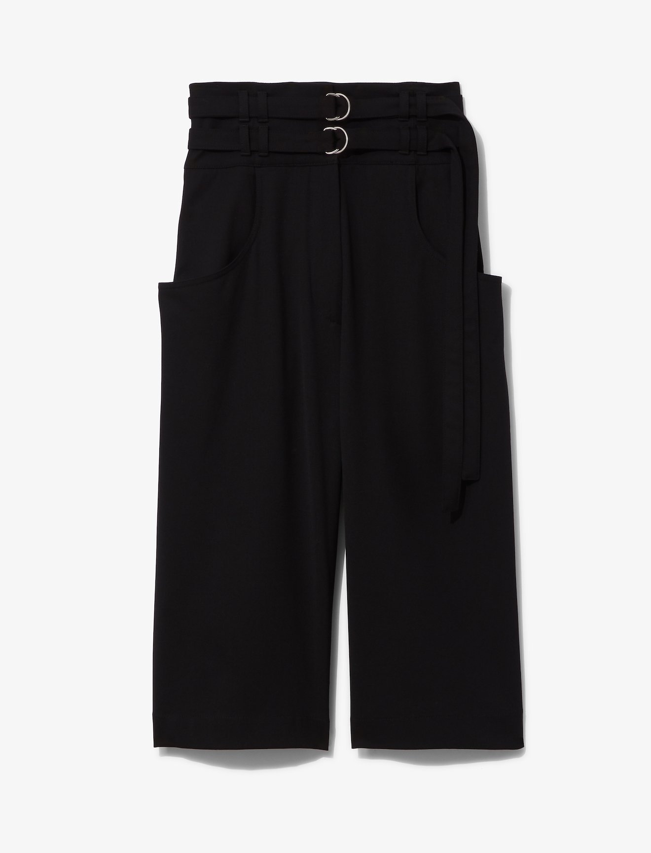 Wool Cropped Culottes #4