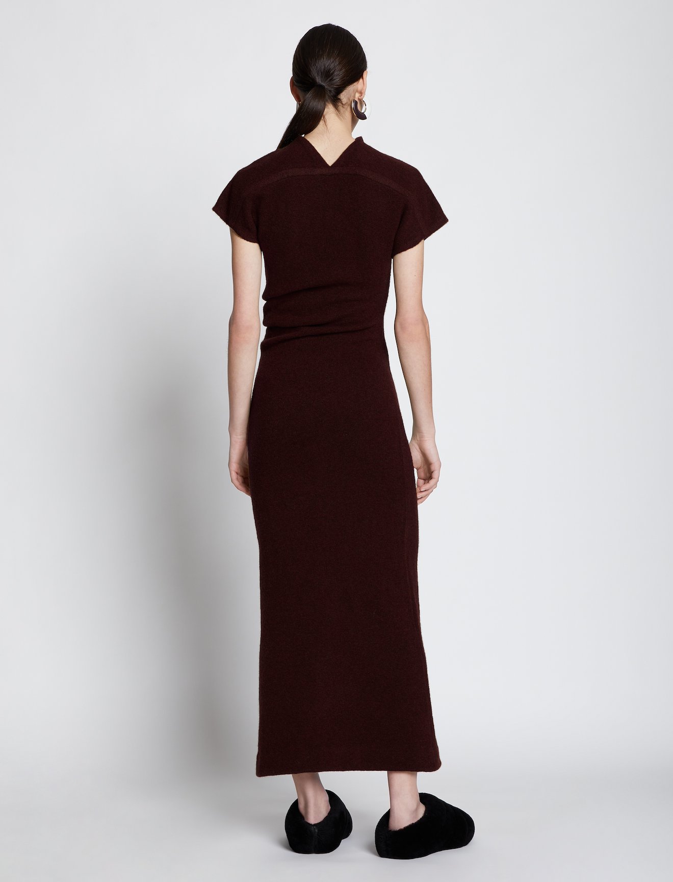 Wool Knit Twisted Dress #2