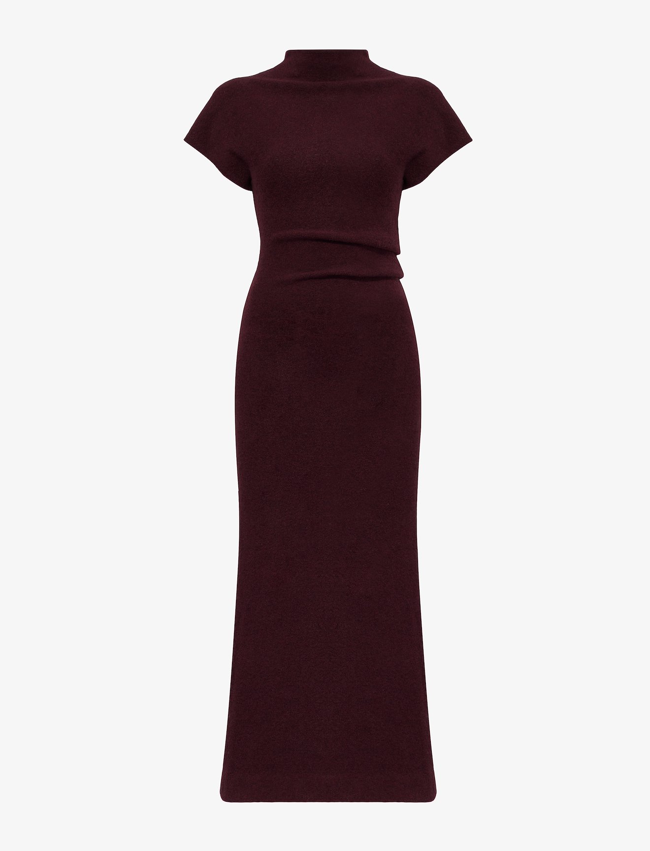 Wool Knit Twisted Dress #4