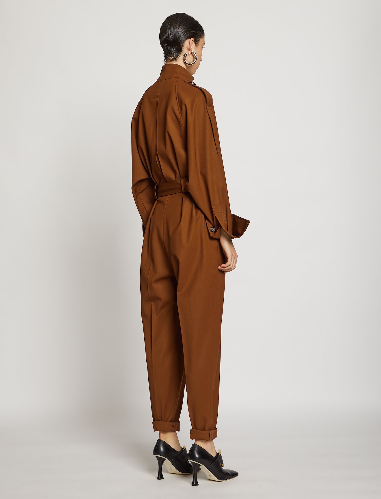 Wool Suiting Jumpsuit #2