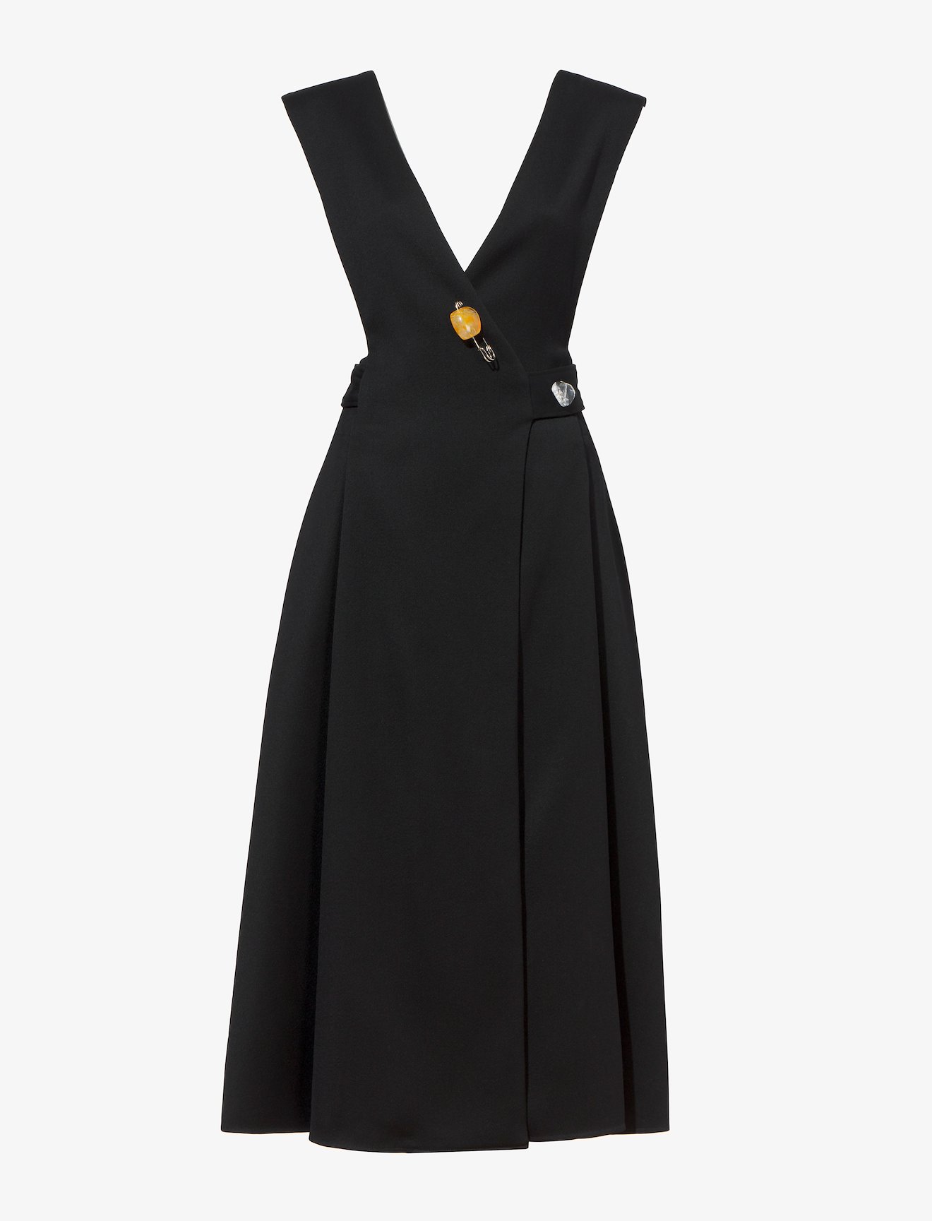 Wool Twill Apron Dress #4