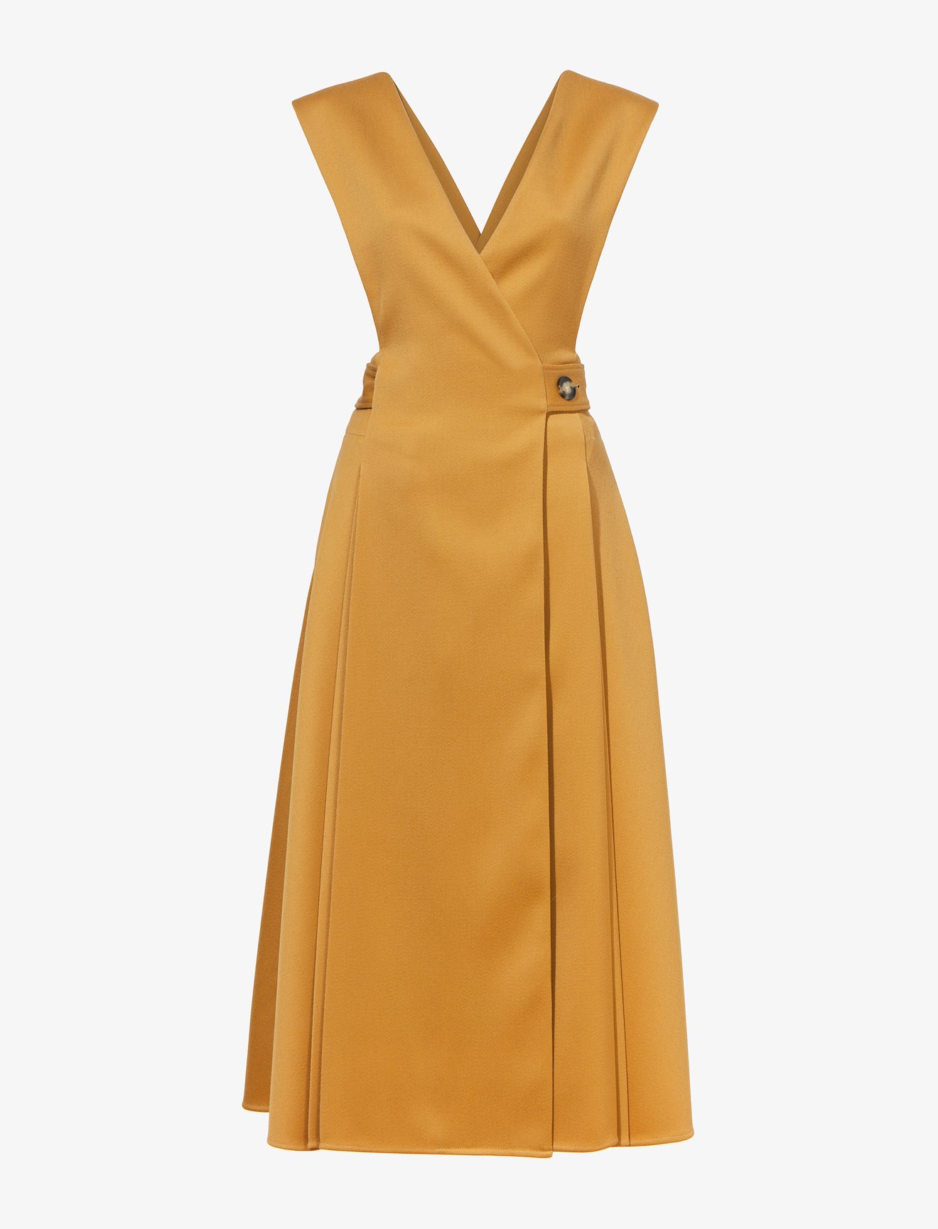 Wool Twill Pinafore Dress #4
