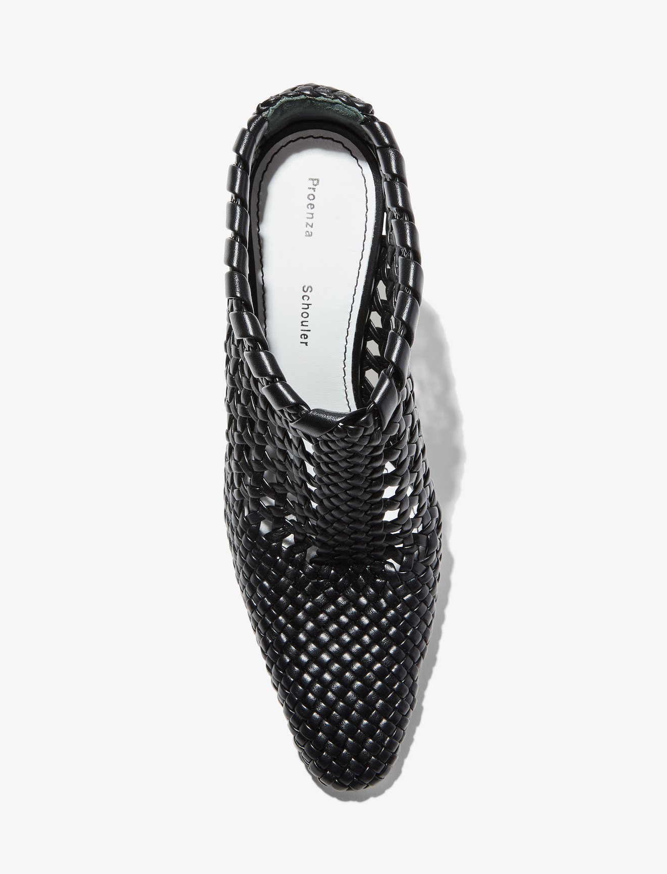 Woven High Heel Mules #3