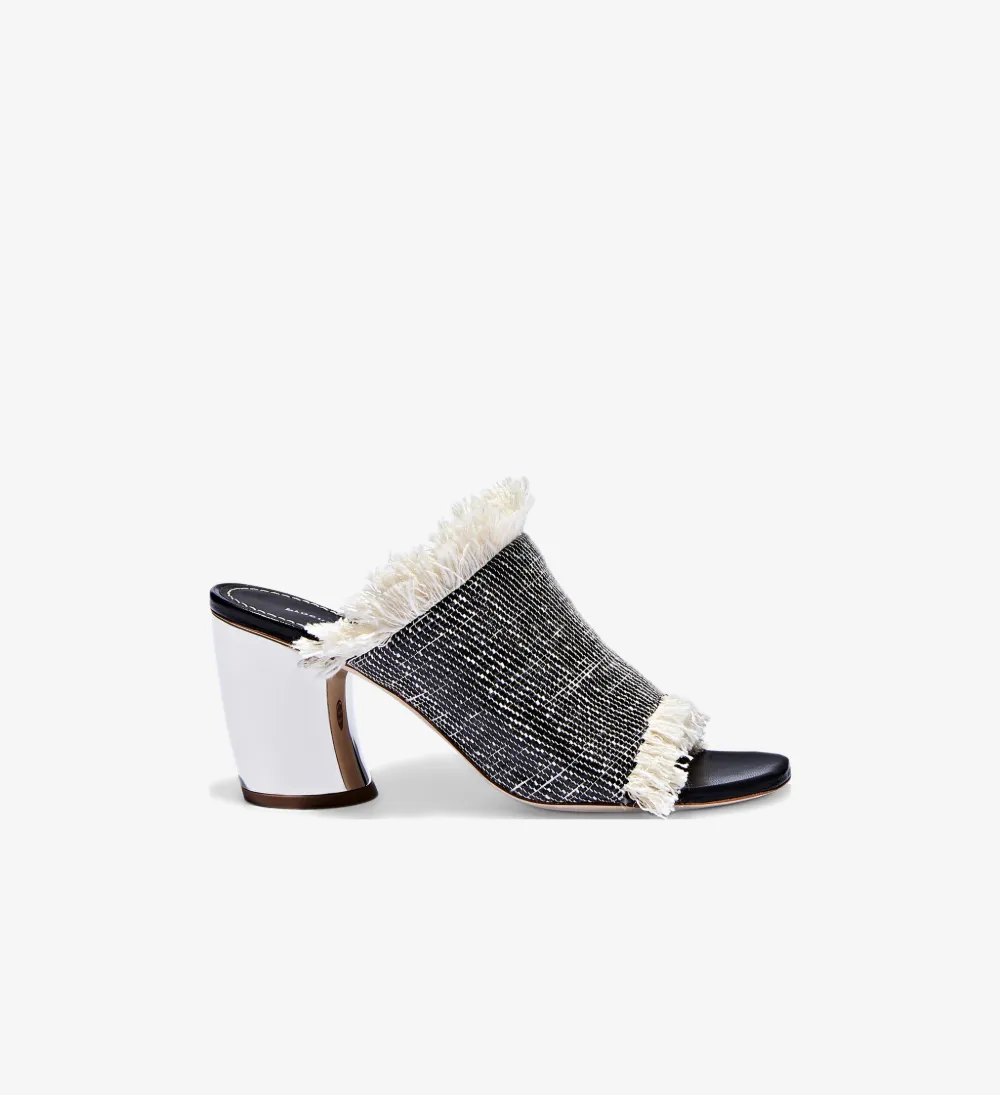 Woven Mid Heel