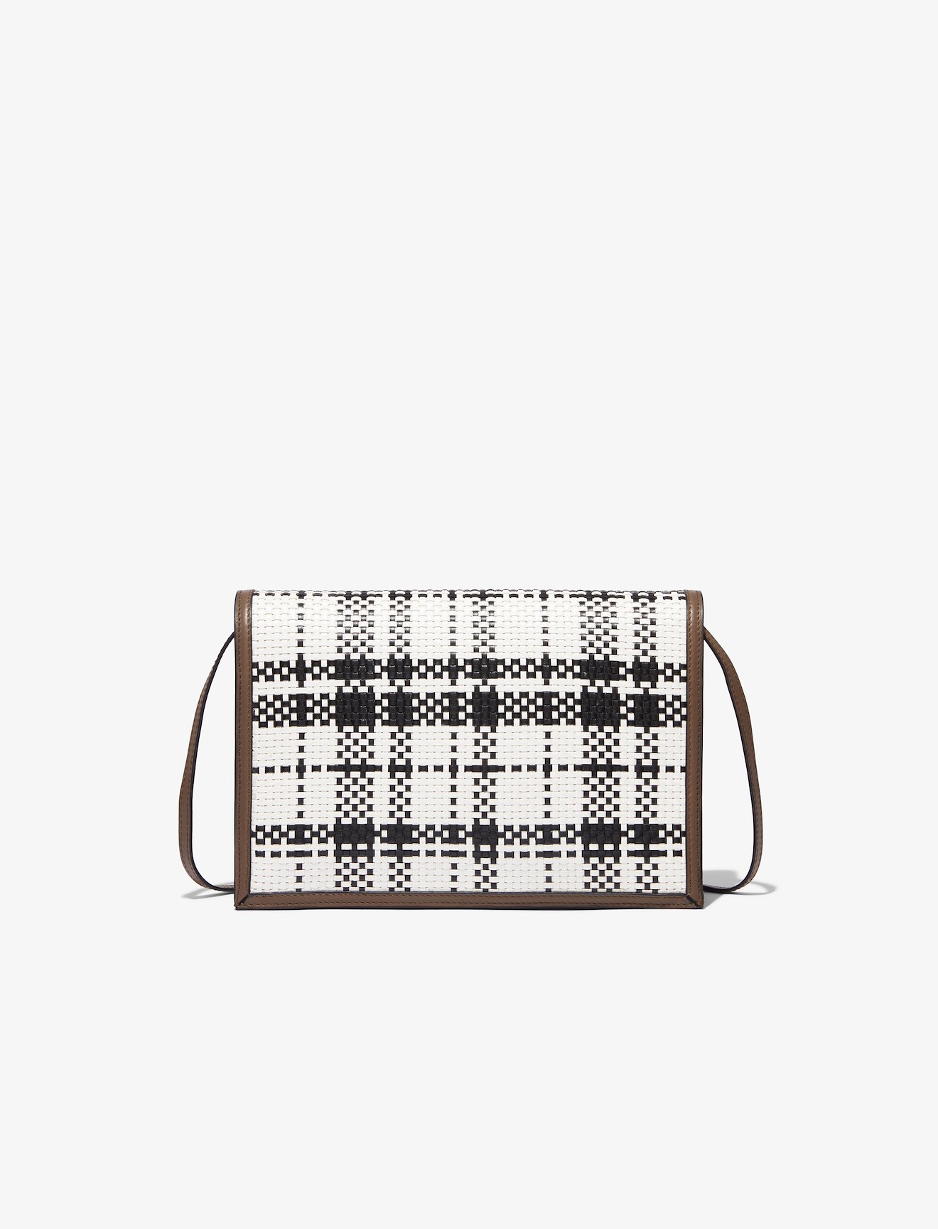 Woven Plaid Lunch Bag #3
