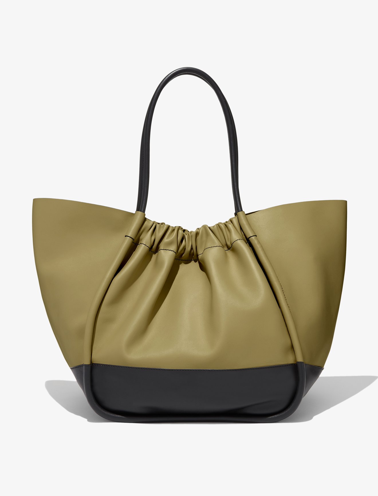 XL Colorblock Ruched Tote #3