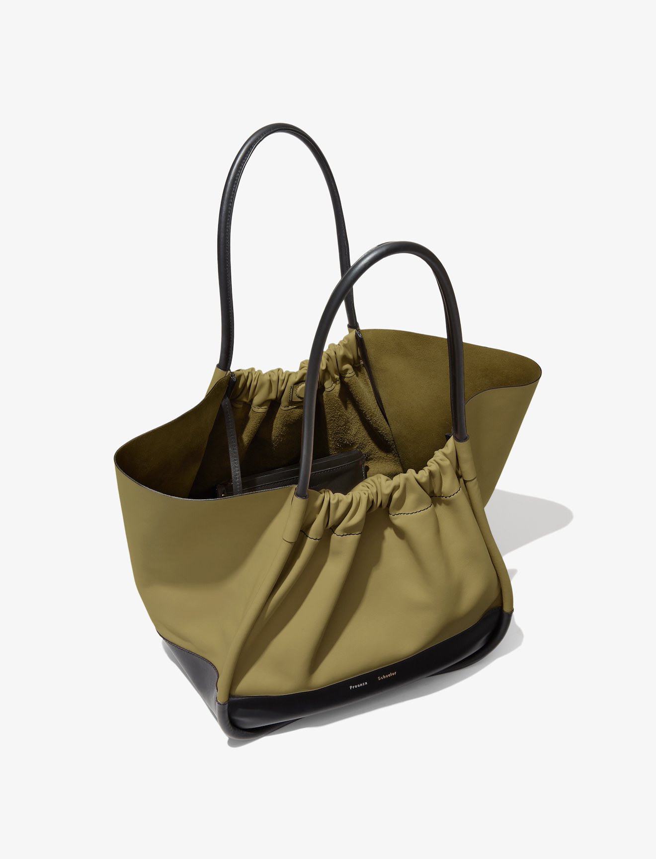XL Colorblock Ruched Tote #4