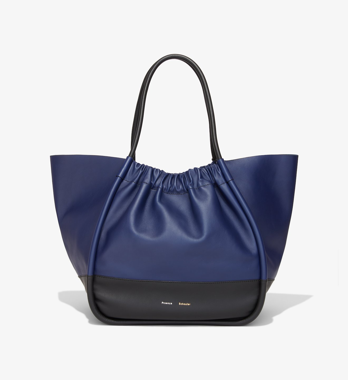 XL Colorblock Ruched Tote