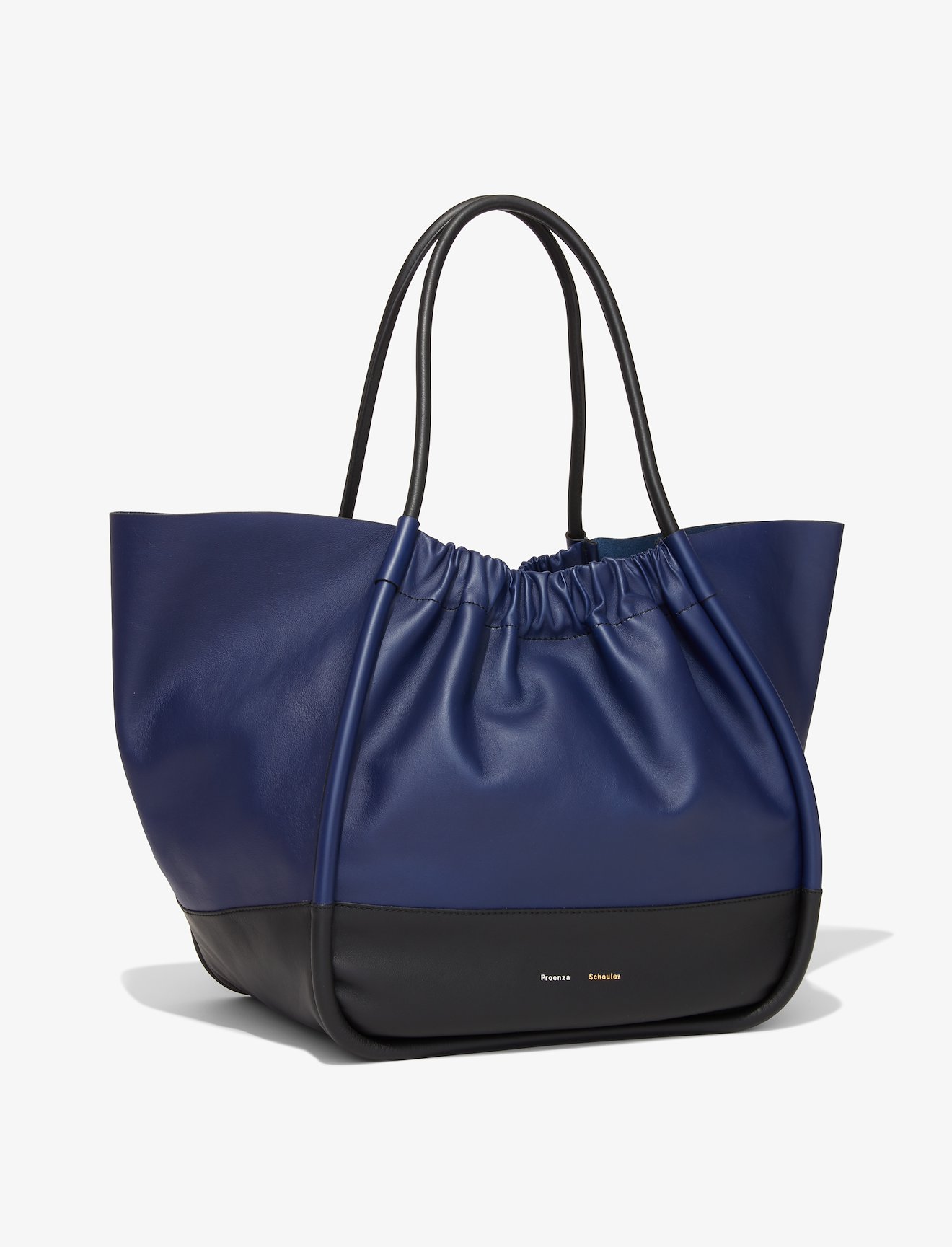 XL Colorblock Ruched Tote #1