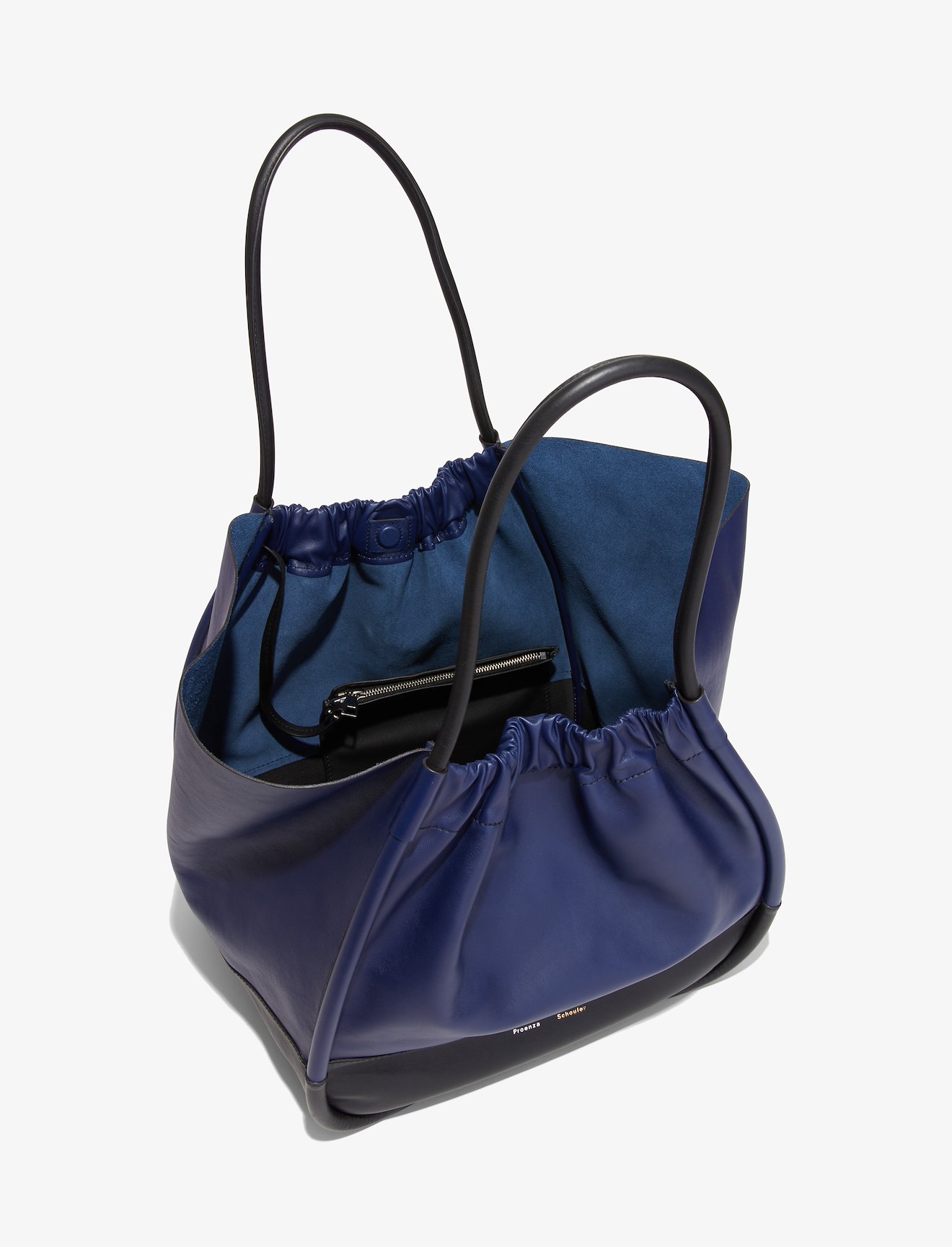 XL Colorblock Ruched Tote #4