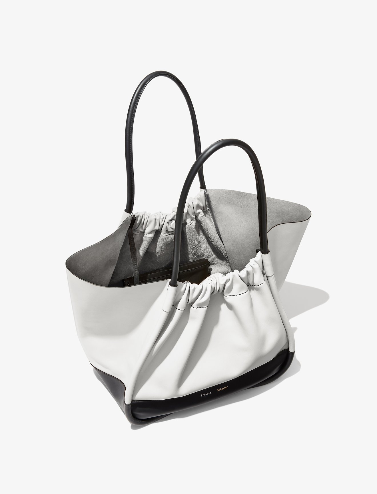 XL Colorblock Ruched Tote #4