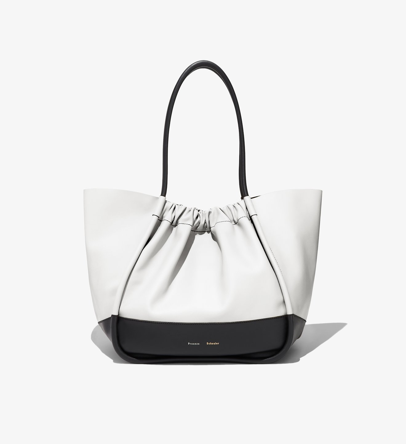 XL Colorblock Ruched Tote