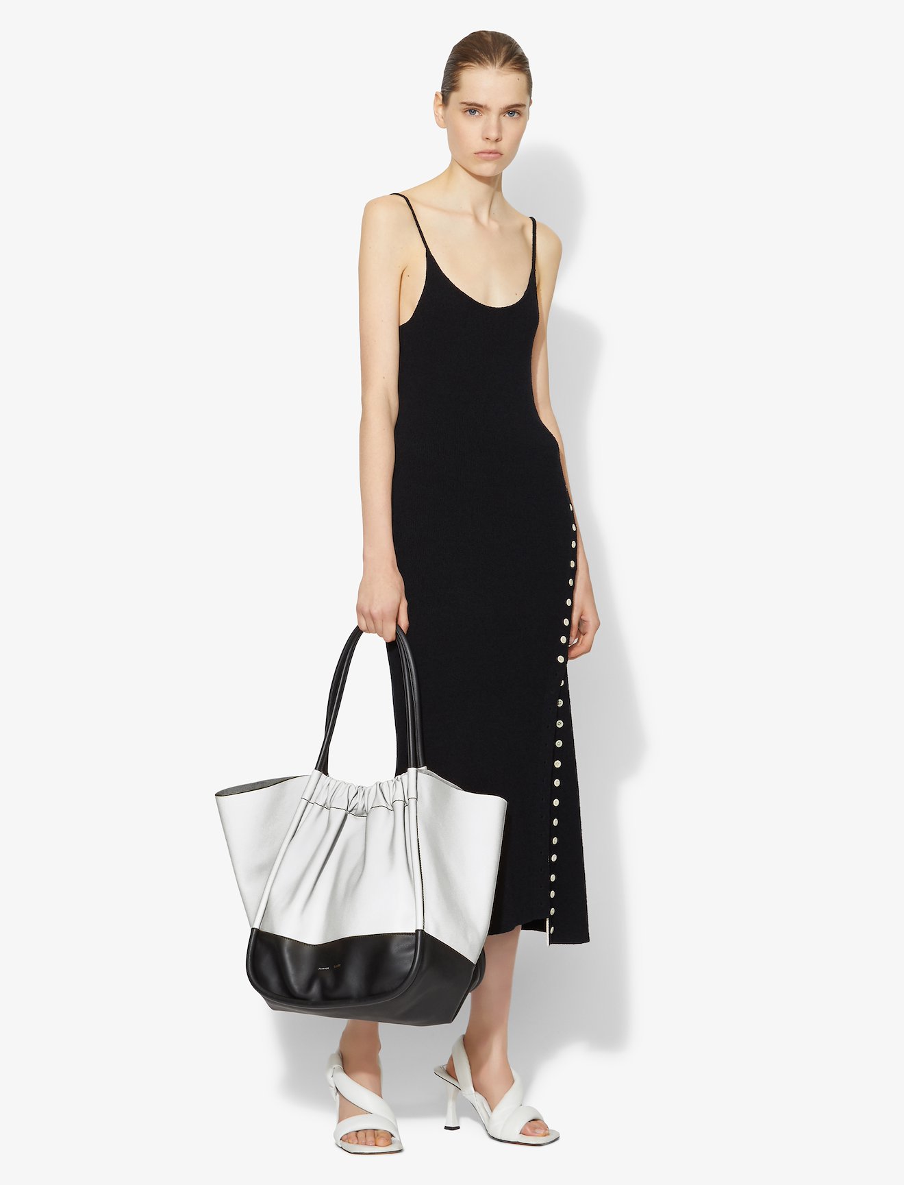 XL Colorblock Ruched Tote #2