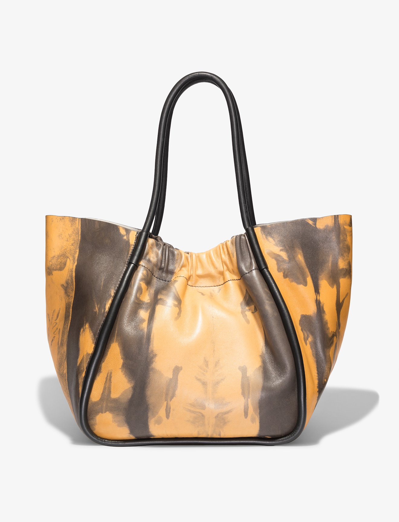 XL Tie Dye Ruched Tote #2