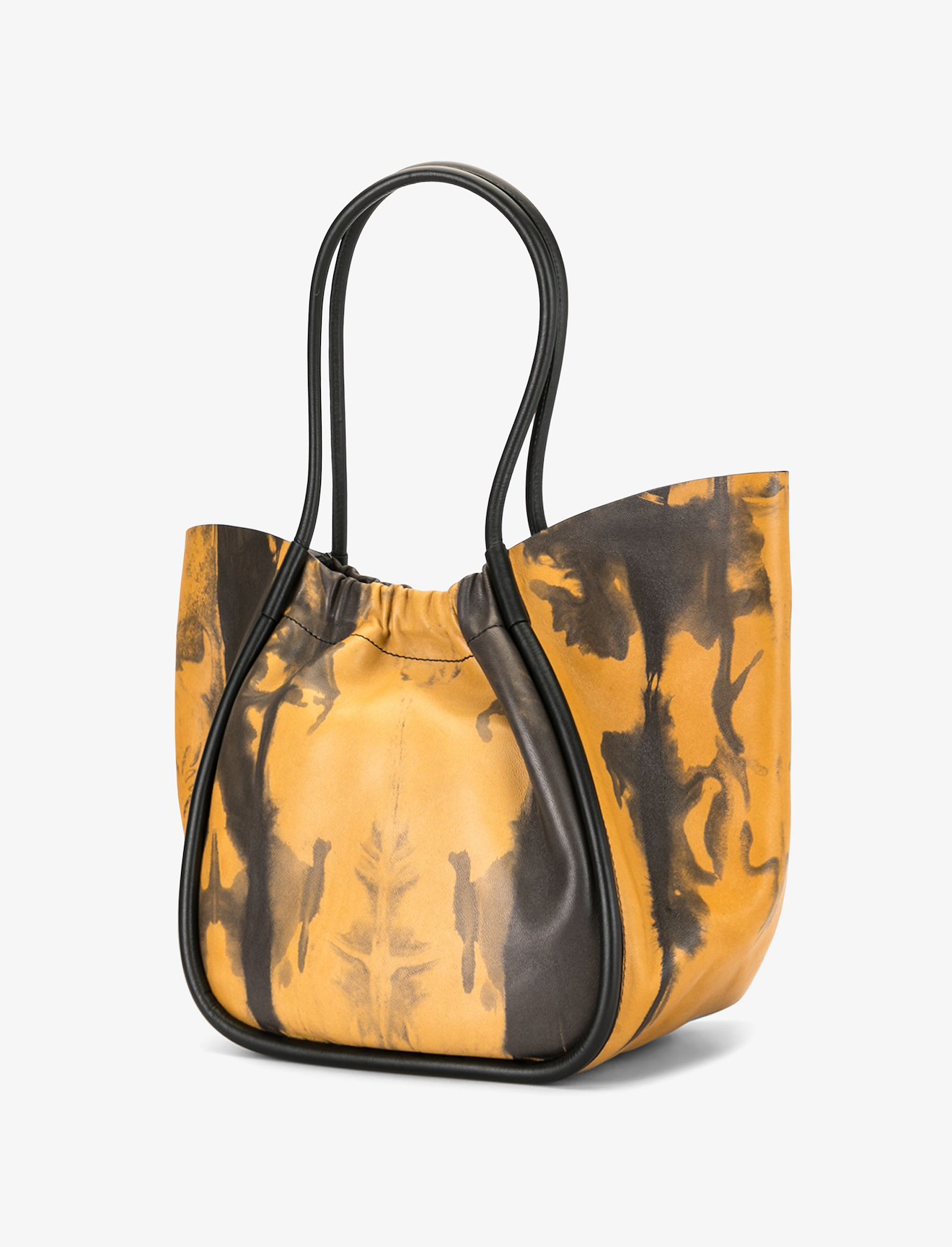 XL Tie Dye Ruched Tote #1