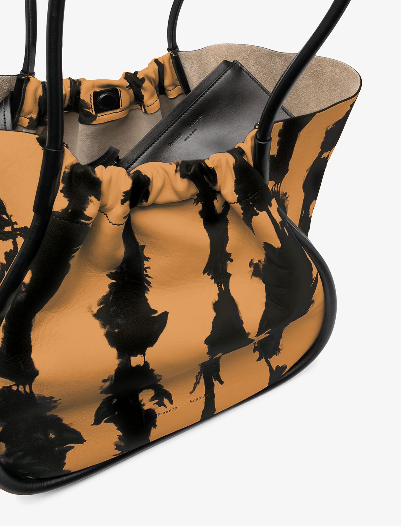 XL Tie Dye Ruched Tote #3