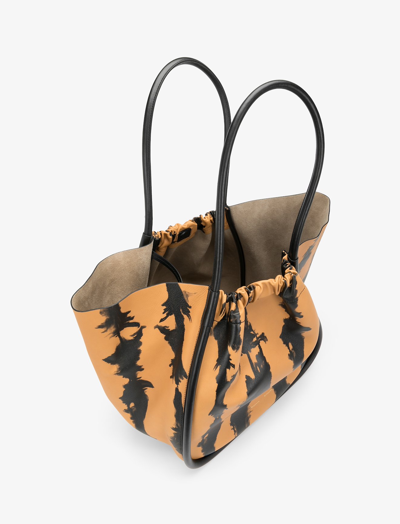 XL Tie Dye Ruched Tote #3