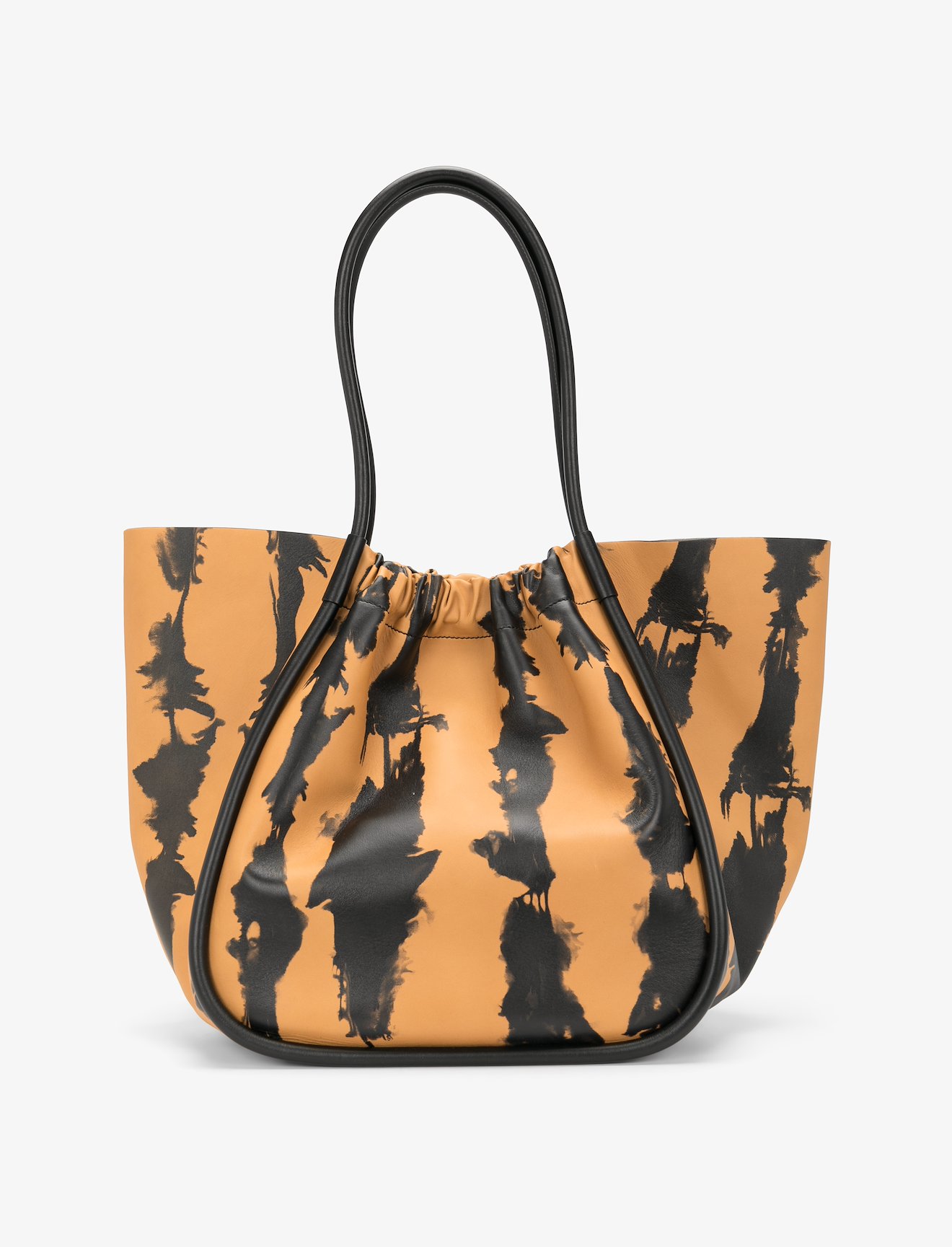 XL Tie Dye Ruched Tote #2