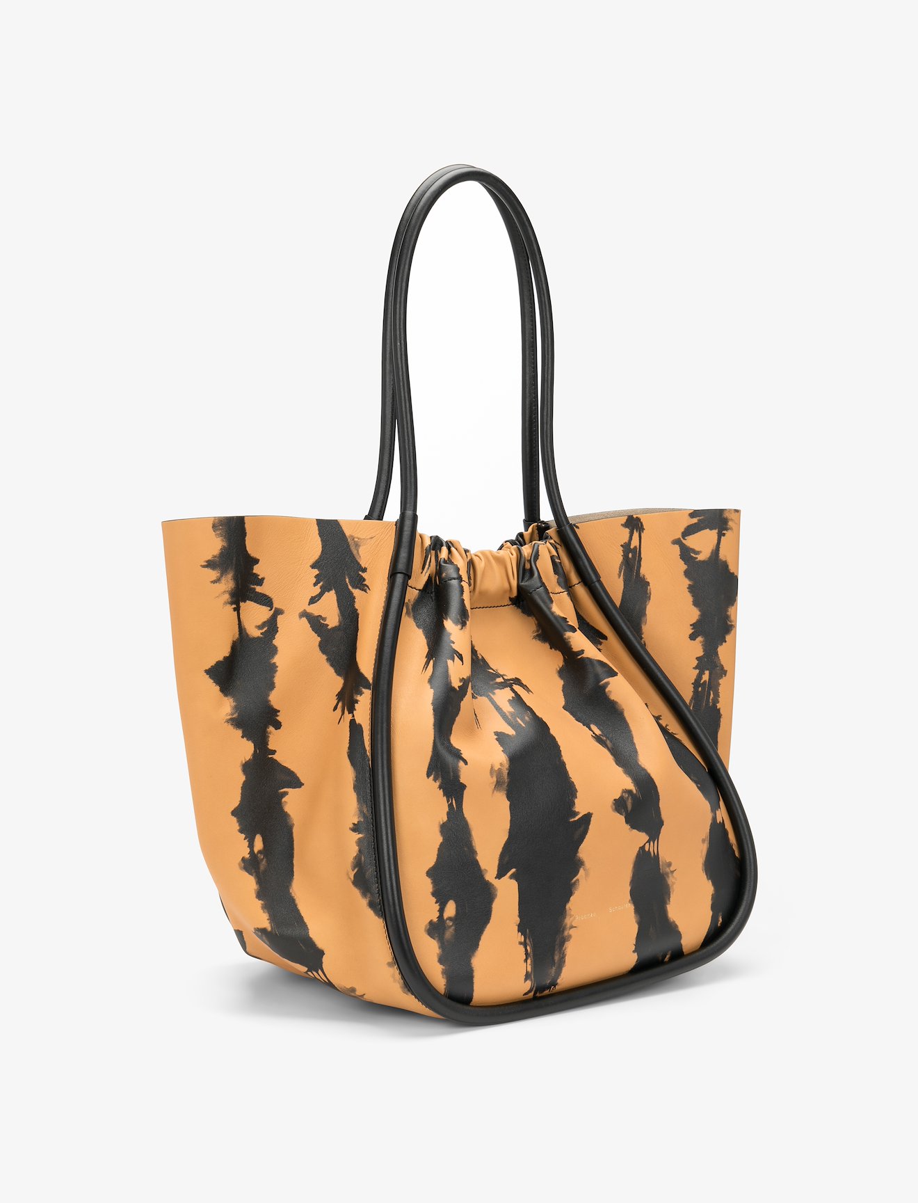XL Tie Dye Ruched Tote #1
