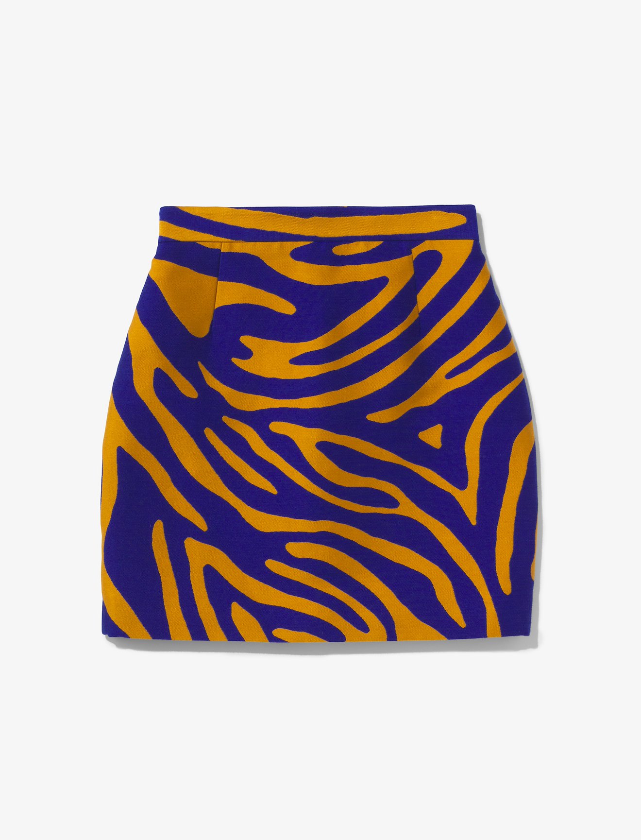 Zebra Cotton Jacquard Skirt #4
