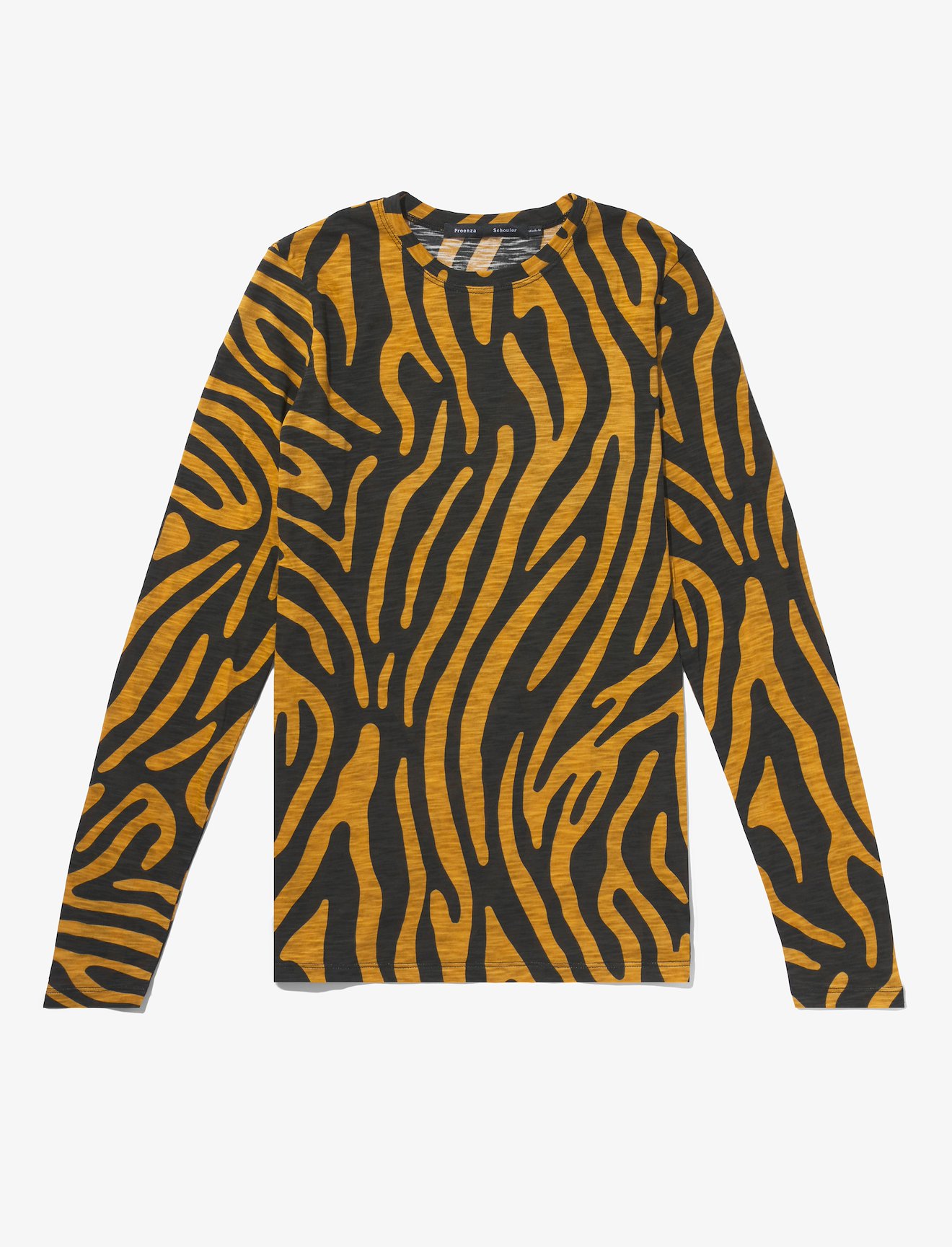 Zebra Print Long Sleeve T-Shirt #5